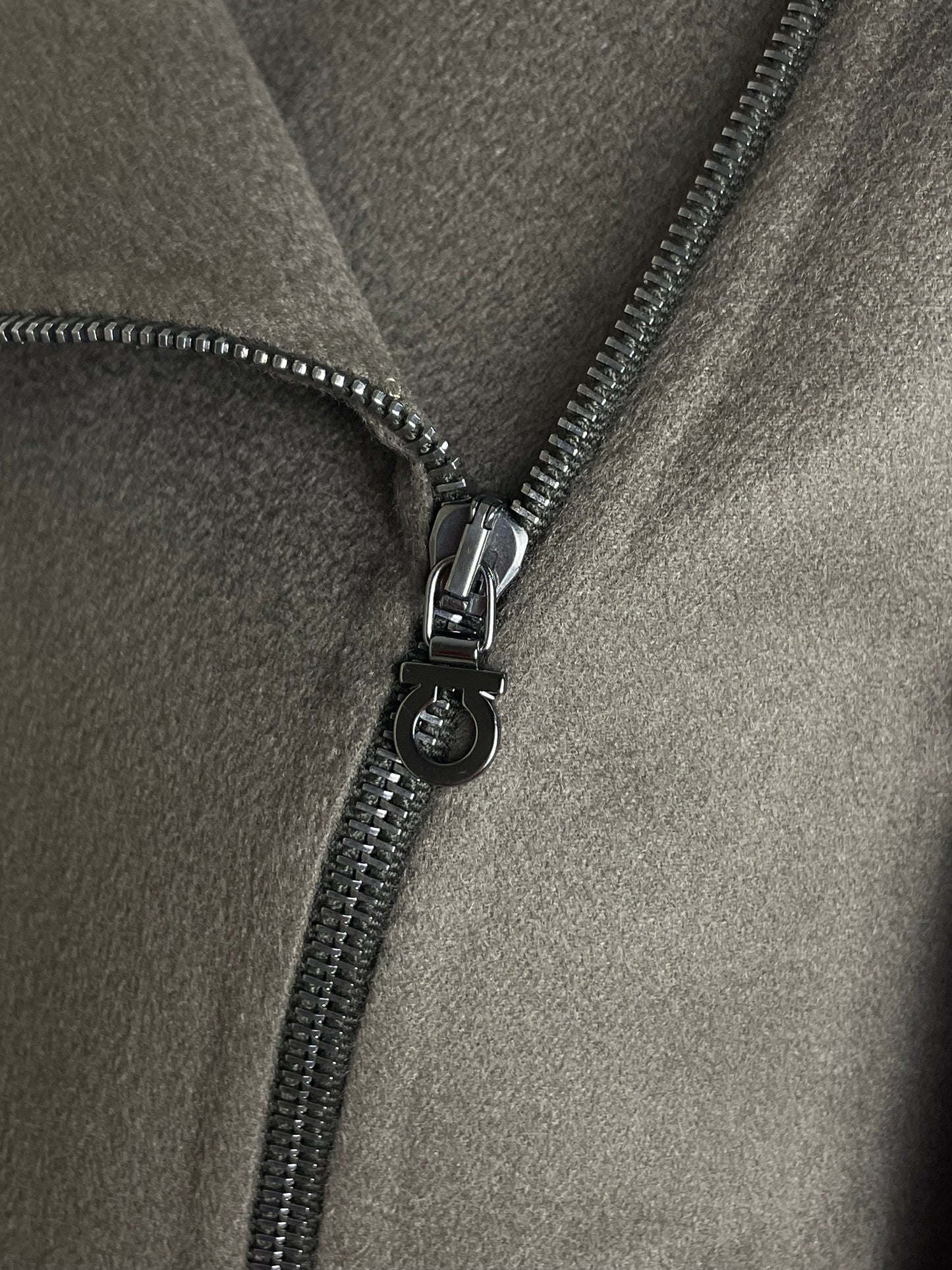 Ferragamo 2000’s Cashmere Perfecto Jacket (M)