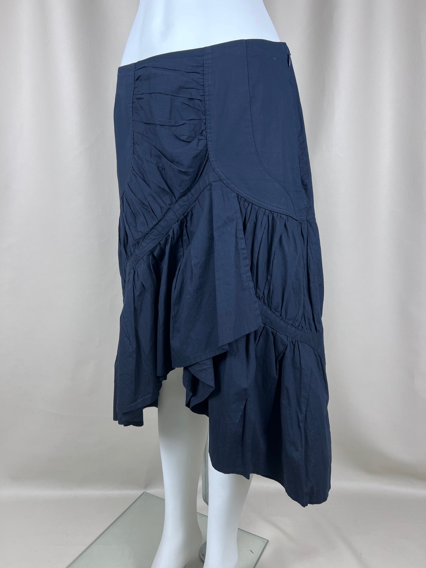 Issey Miyake mid 2000’s flared midi skirt (M)