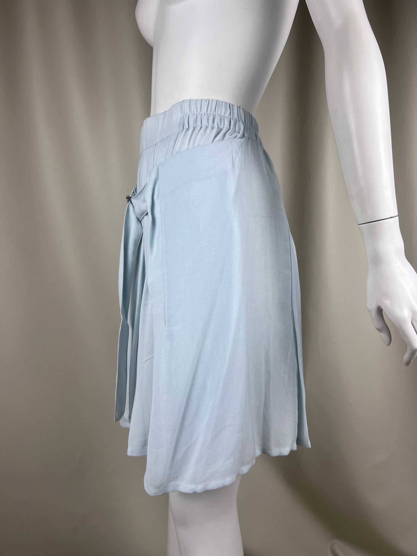 Ann Demeulemeester pleated belt skirt (S)