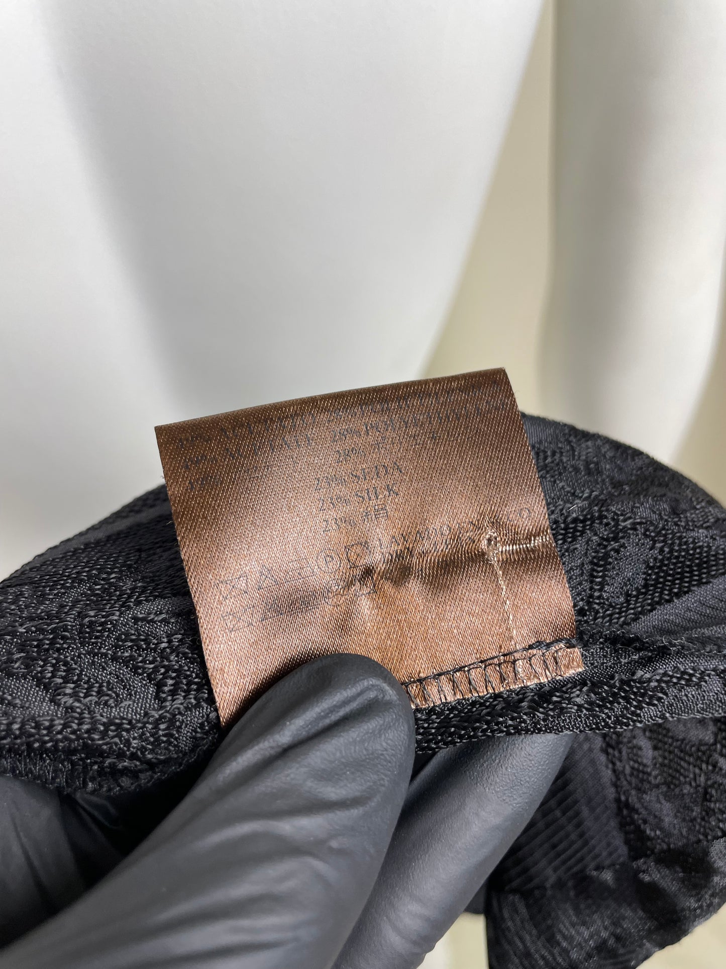 Loewe 2000’s acrylic and silk see-through shirt (S)