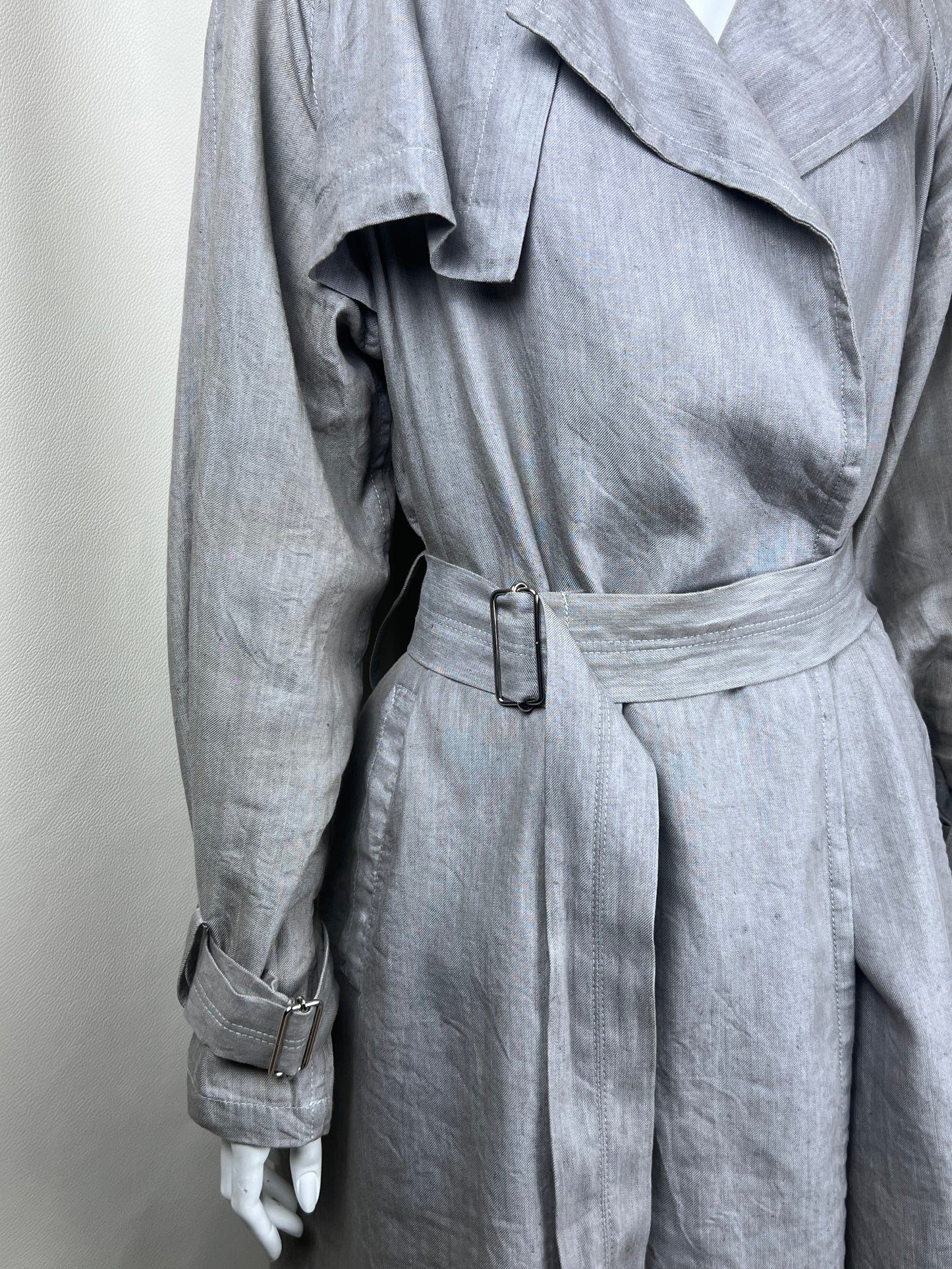 Yohji Yamamoto Y’s A/W 2013 linen trench coat (L)