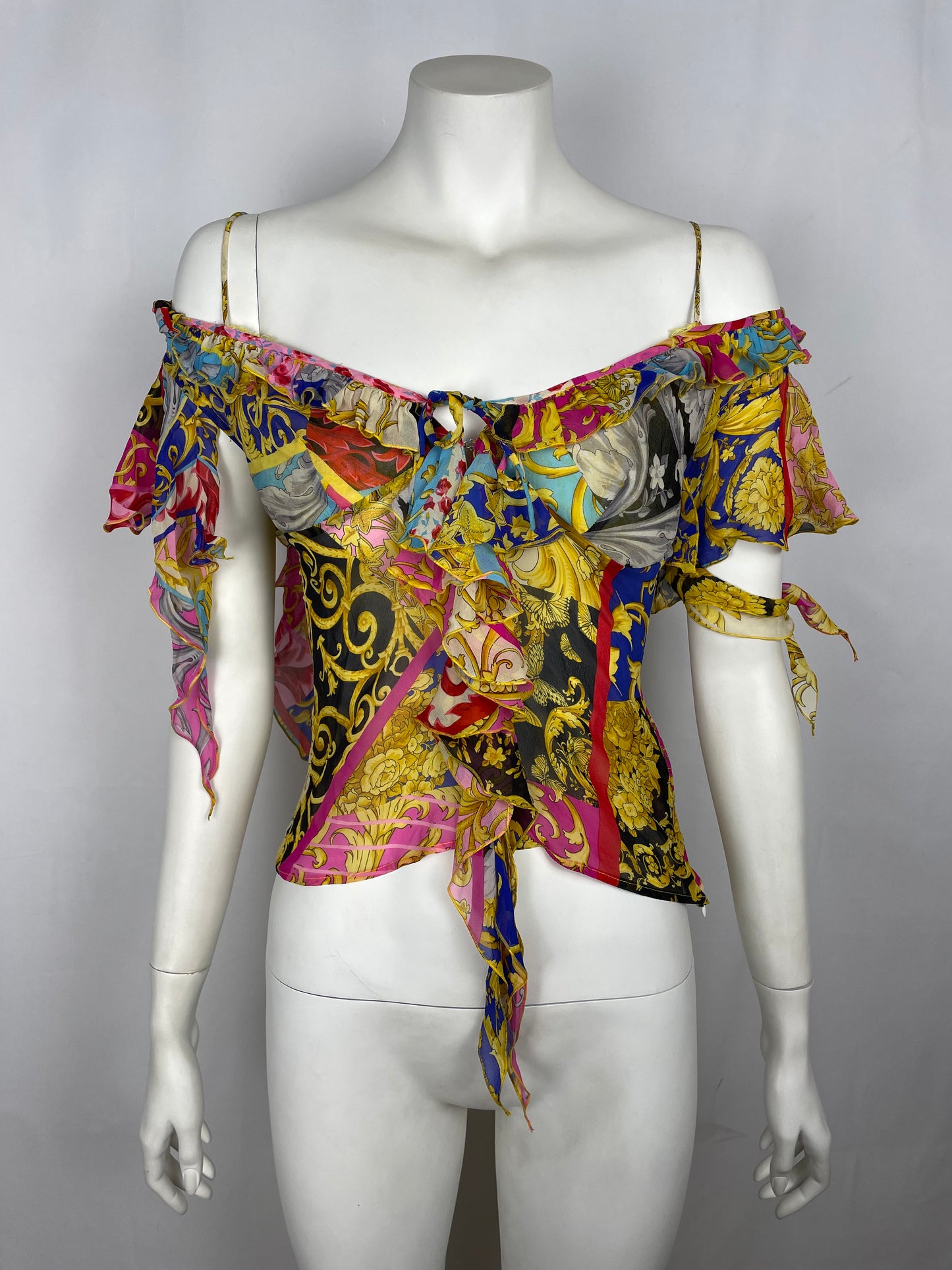 Gianni Versace Silk Top (S)