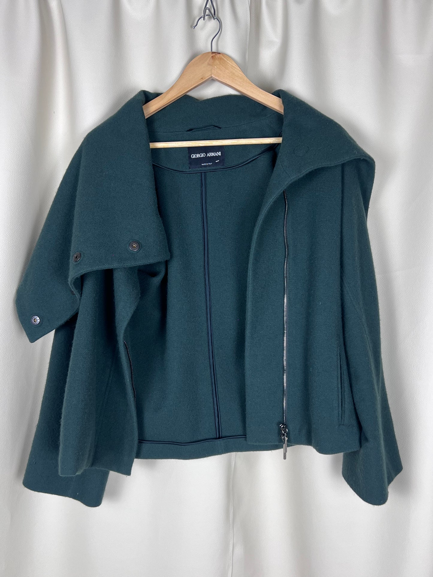 Giorgio Armani 1990’s wool and cashmere jacket (M)