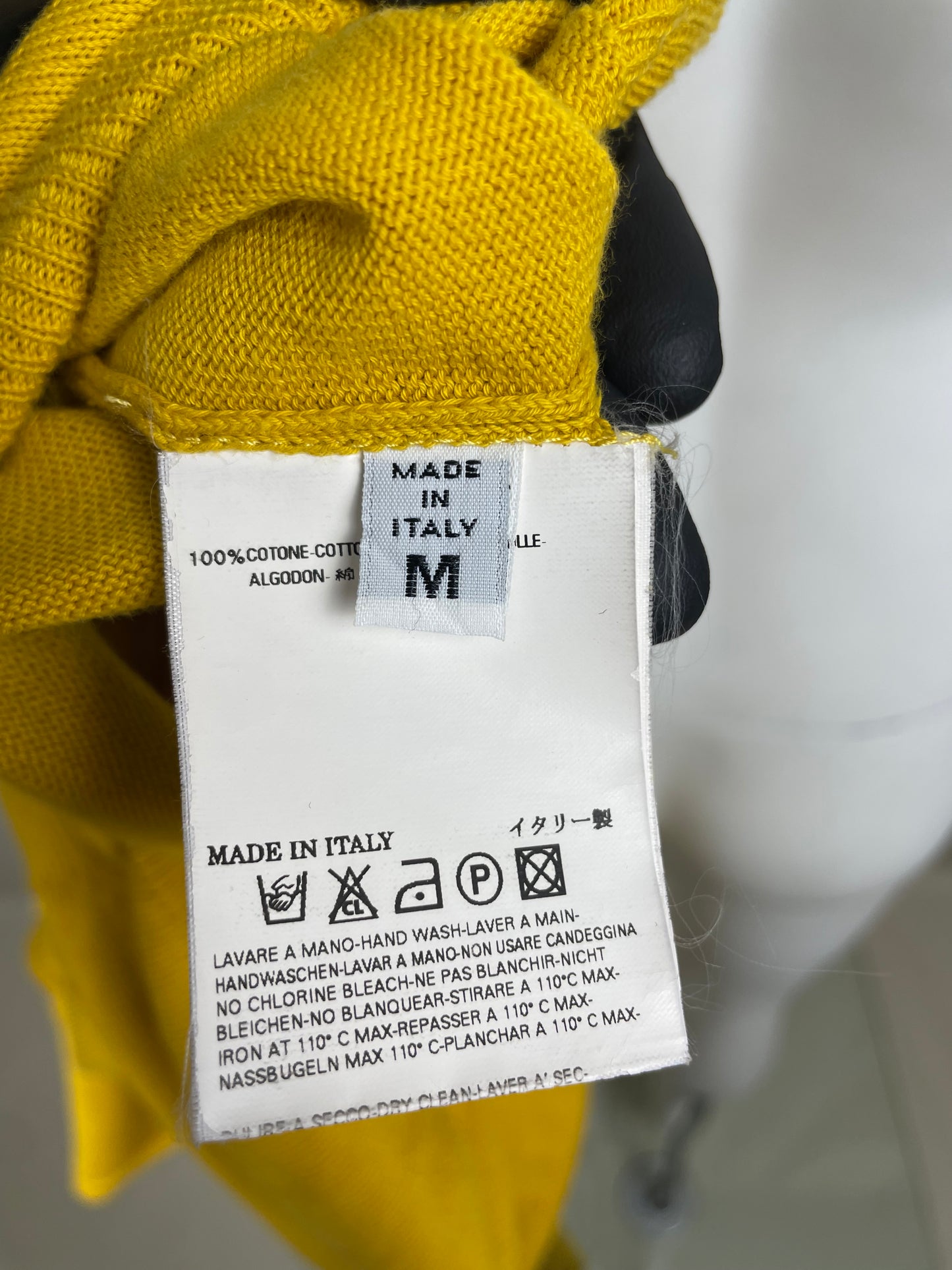 Maison Margiela S/S 2006 Asymmetrical V Neck Sweater (M)