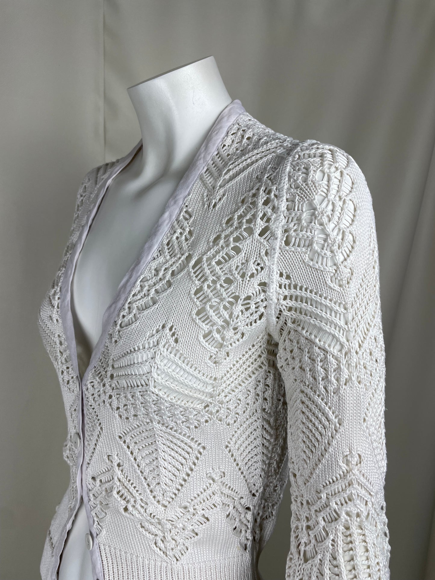 Jean Paul Gaultier Lace Cardigan (S)