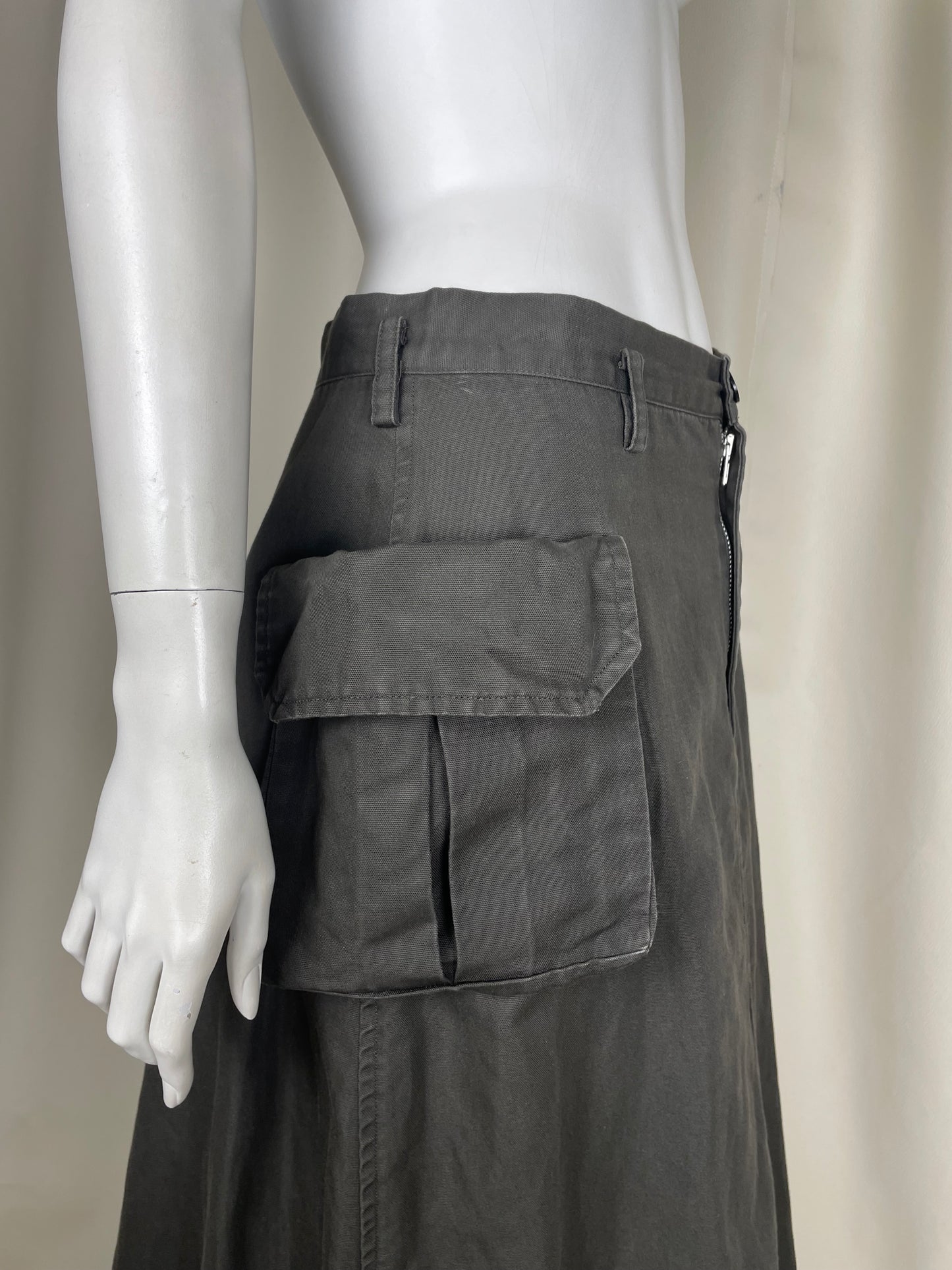 Yohji Yamamoto S/S 2019 cargo skirt