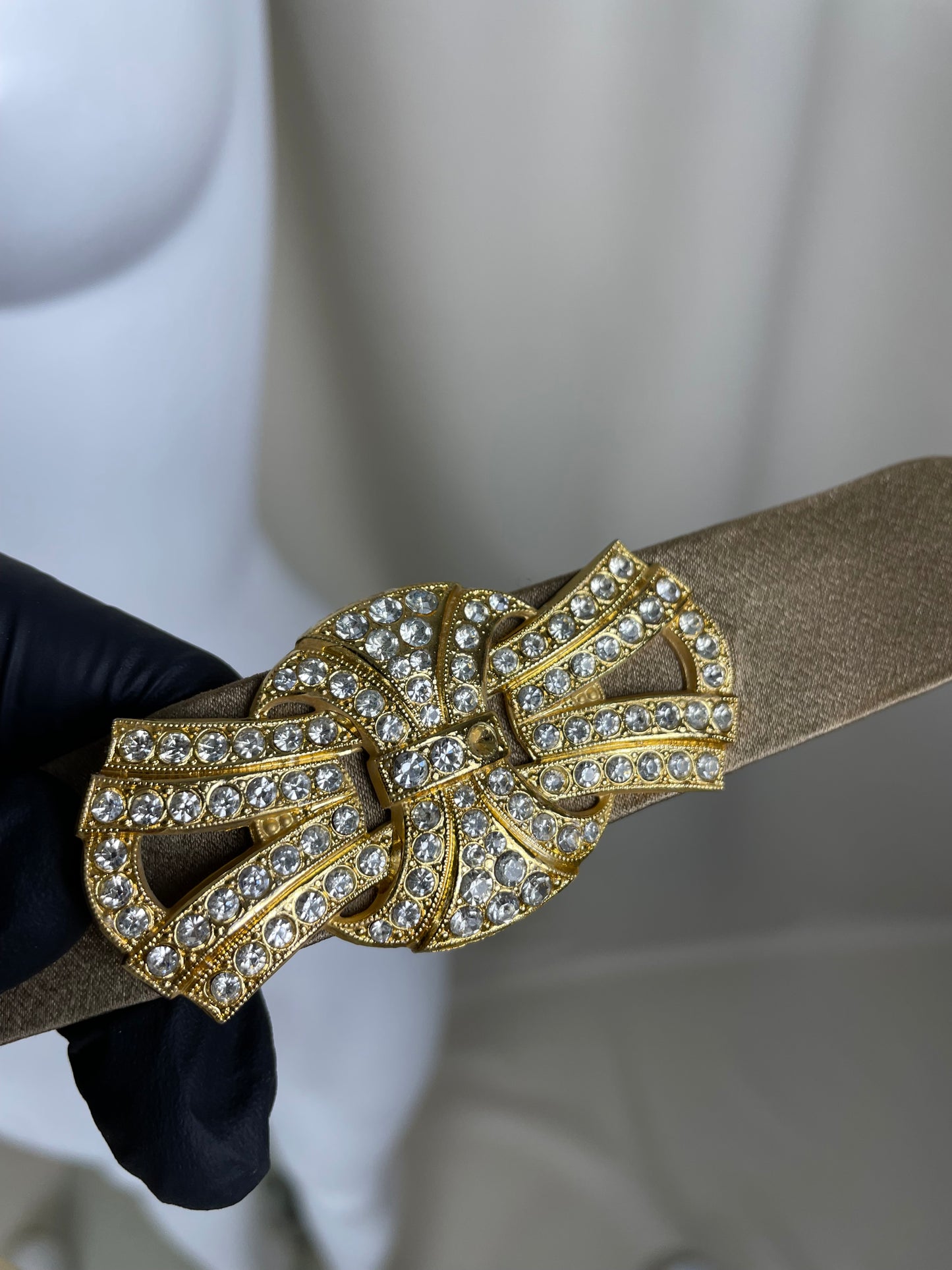 Christian Dior by Gianfranco Ferré Gold Dress (M)