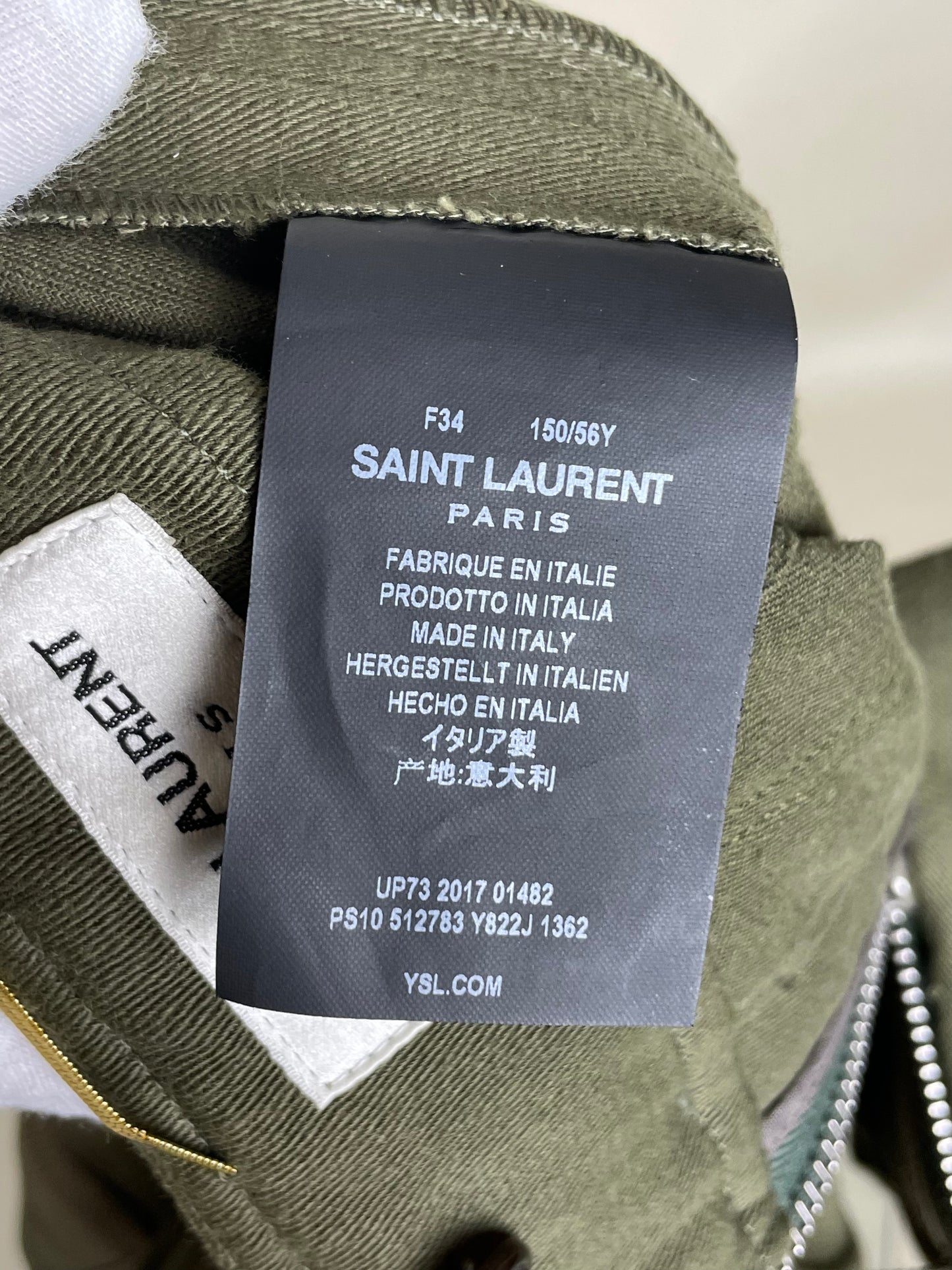 Saint Laurent by Anthony Vaccarello S/S 2019 Shorts (S)