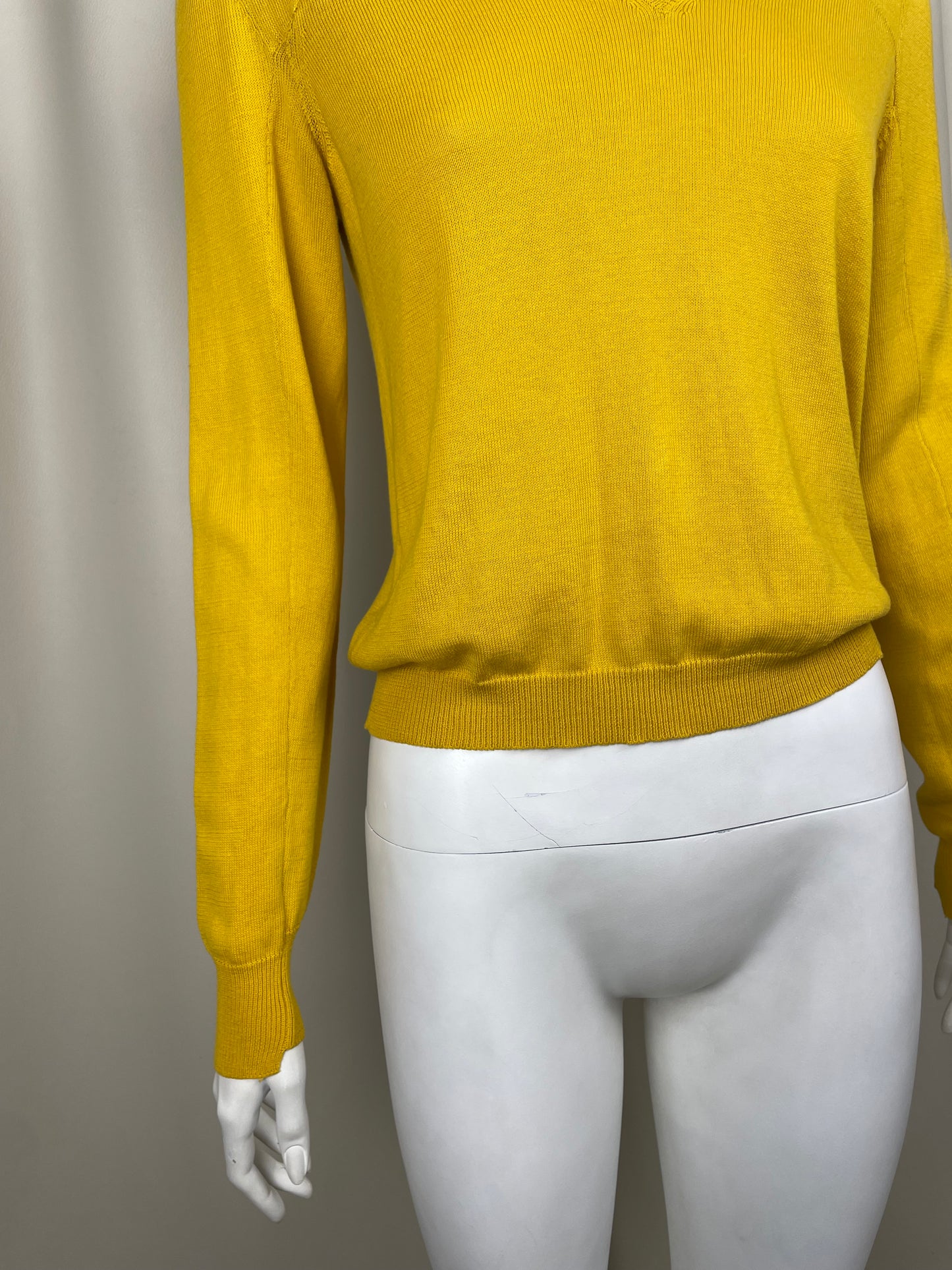 Maison Margiela S/S 2006 Asymmetrical V Neck Sweater (M)