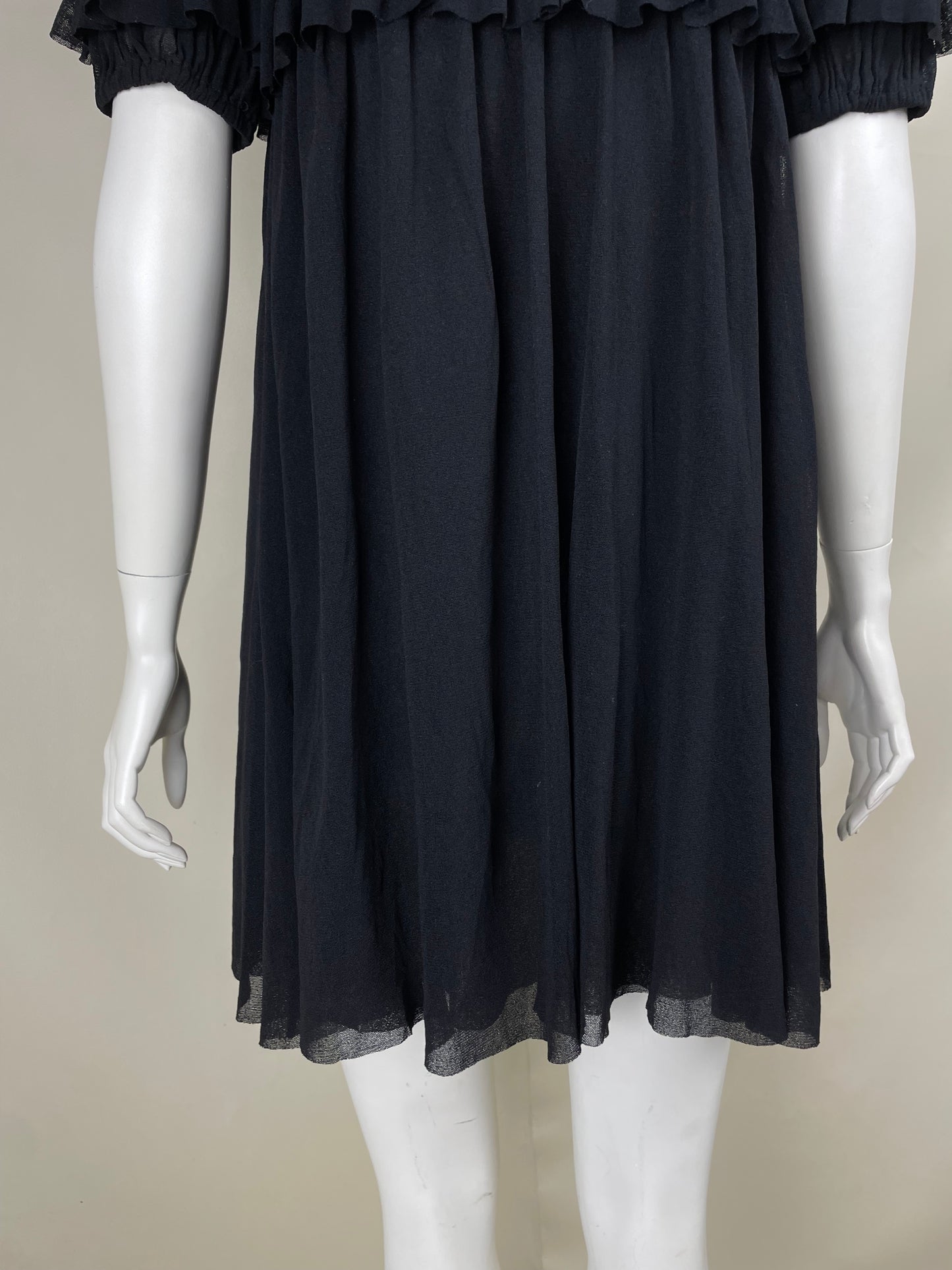 Jean Paul Gaultier layered mesh mini dress (S)