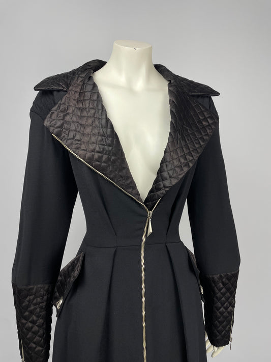 Thierry Mugler 1980’s asymmetrical coat.