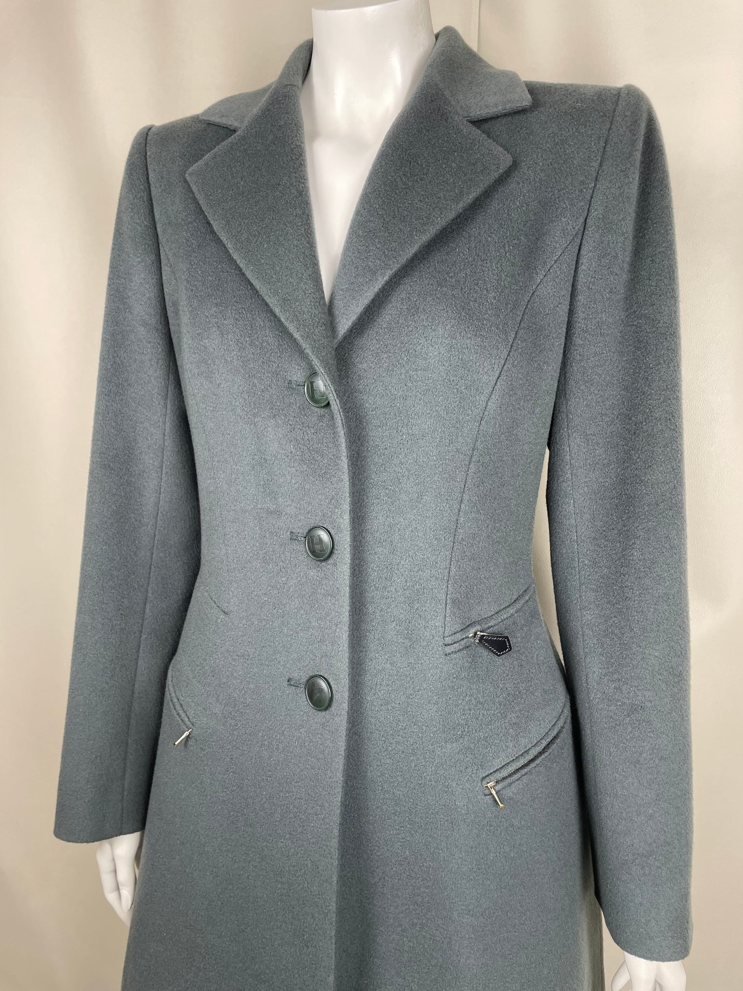 Hermès 1990’s  Wool & Cashmere Coat (S)