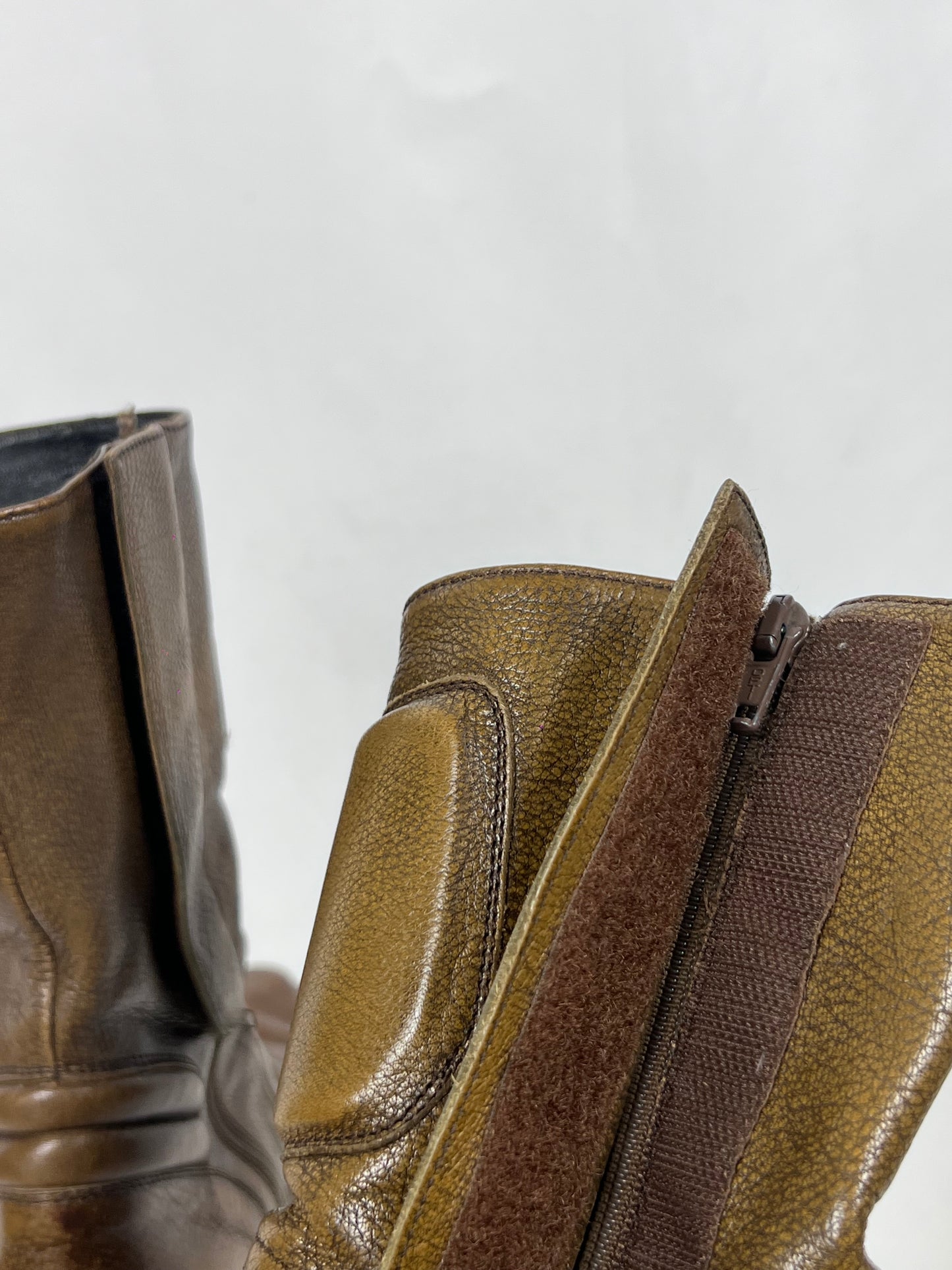 Miu Miu F/W 1999 cowboy moto boots (38)