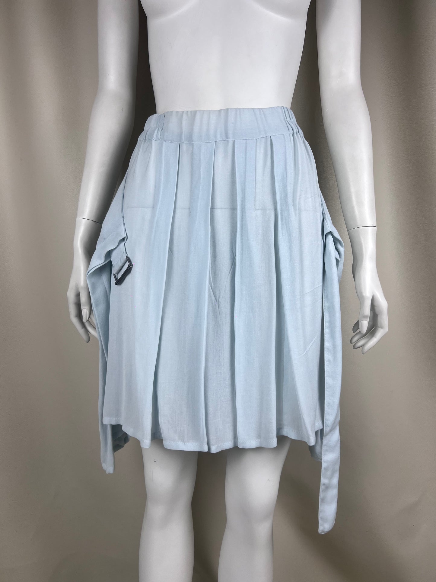 Ann Demeulemeester pleated belt skirt (S)