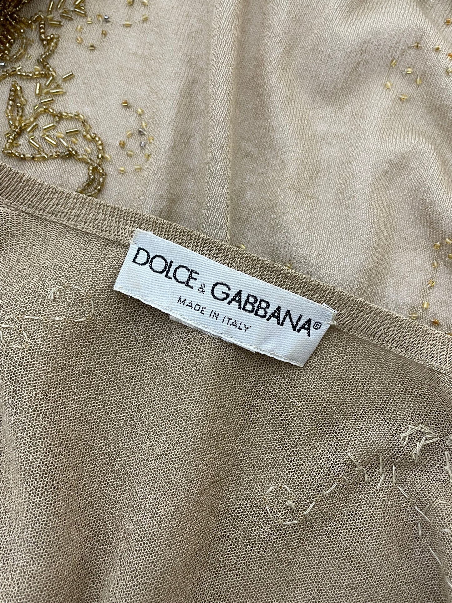 Dolce & Gabbana 1990’s cardigan.