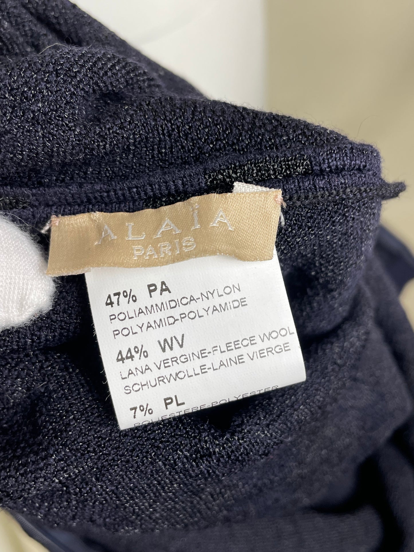 Alaïa F/W 2010 Heavyweight Knitted Dress (S)