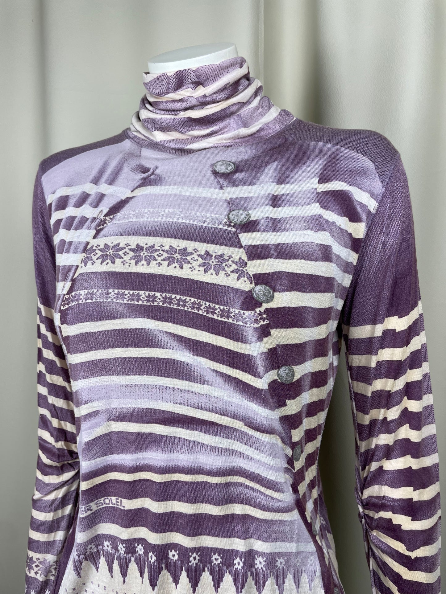 Jean Paul Gaultier 1990’s Trompe L’oeil turtleneck Sweater (M)
