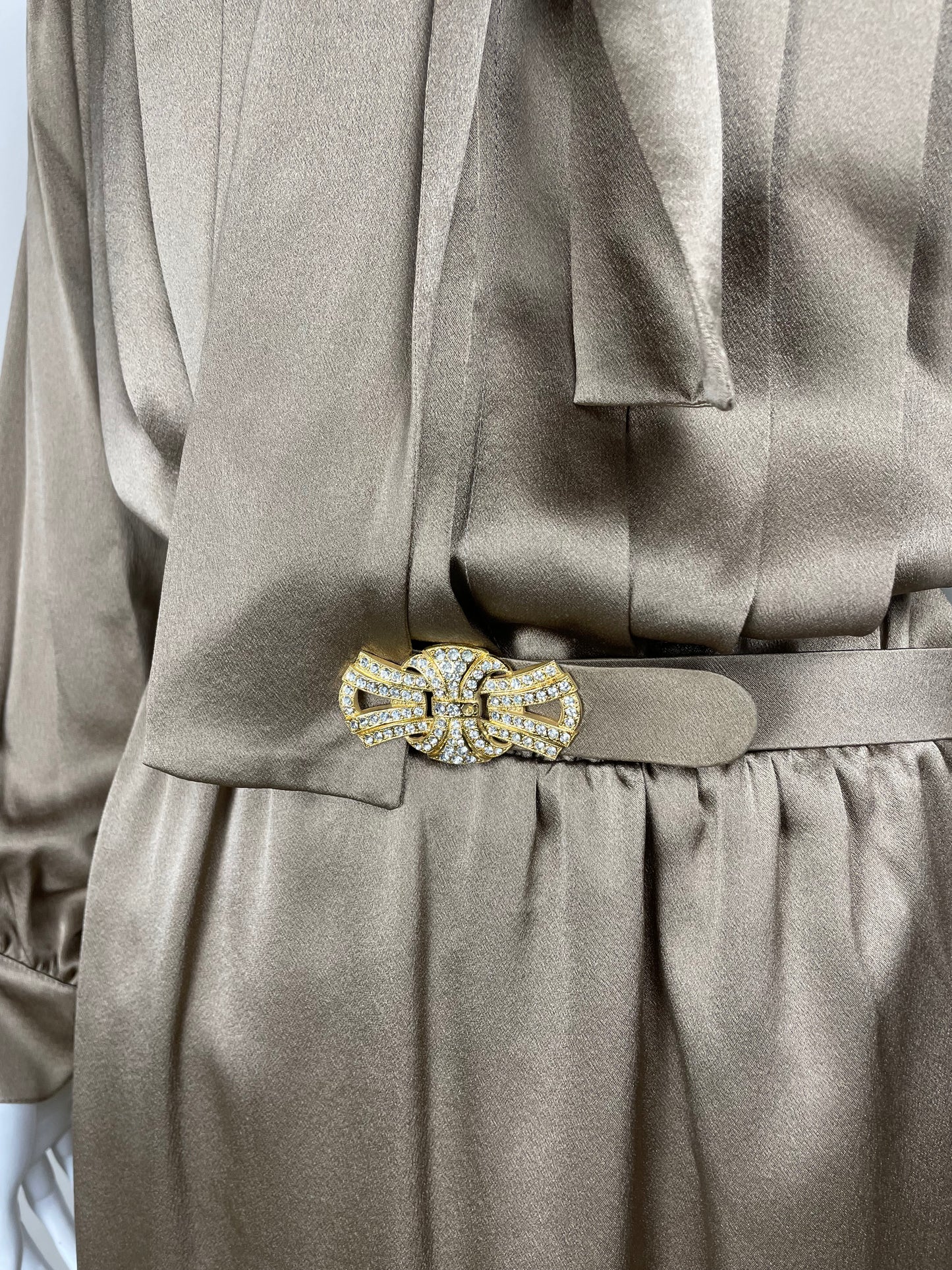 Christian Dior by Gianfranco Ferré Gold Dress (M)
