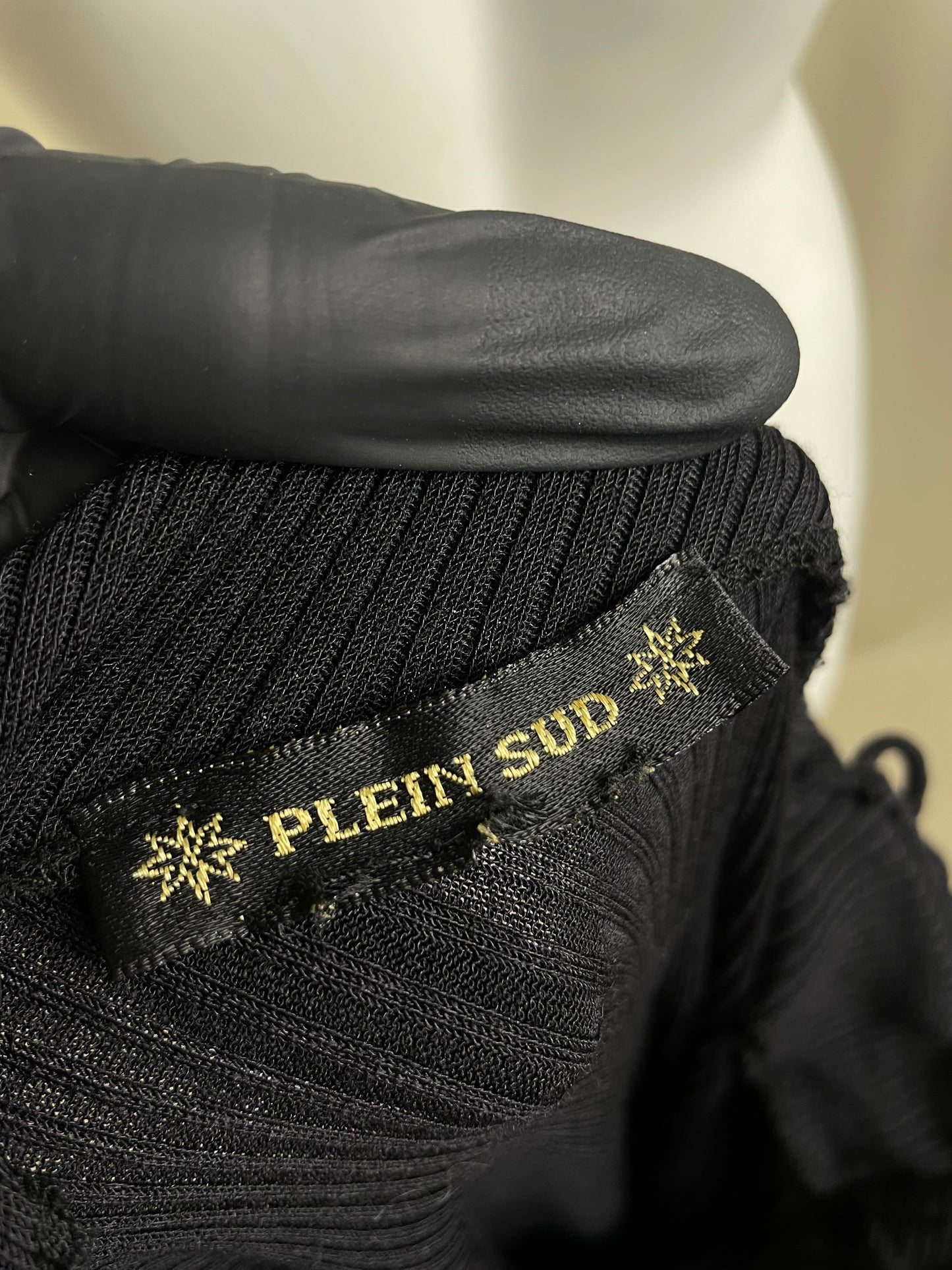 Plein Sud Knit Asymmetrical Dress (S)