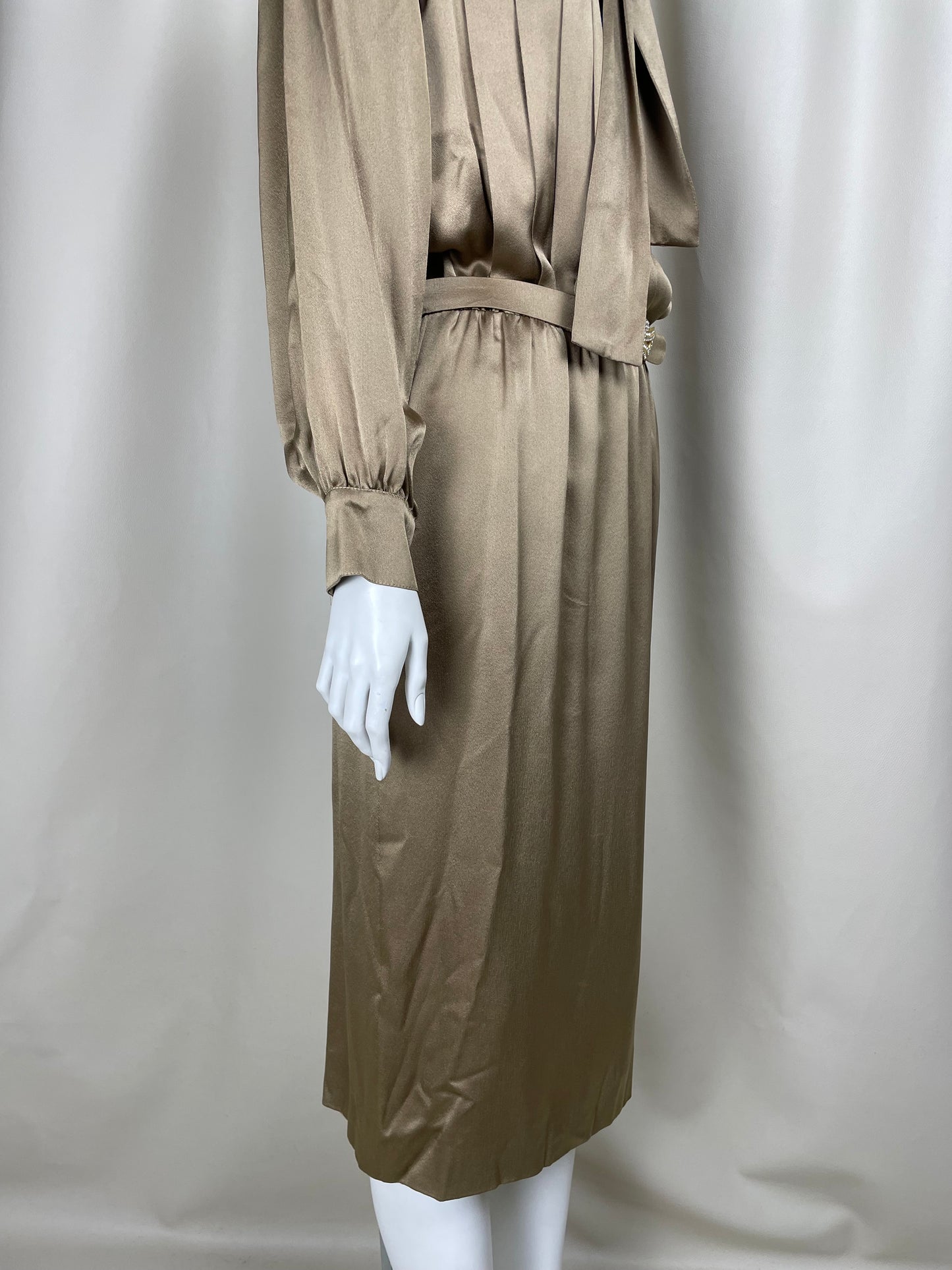 Christian Dior by Gianfranco Ferré Gold Dress (M)
