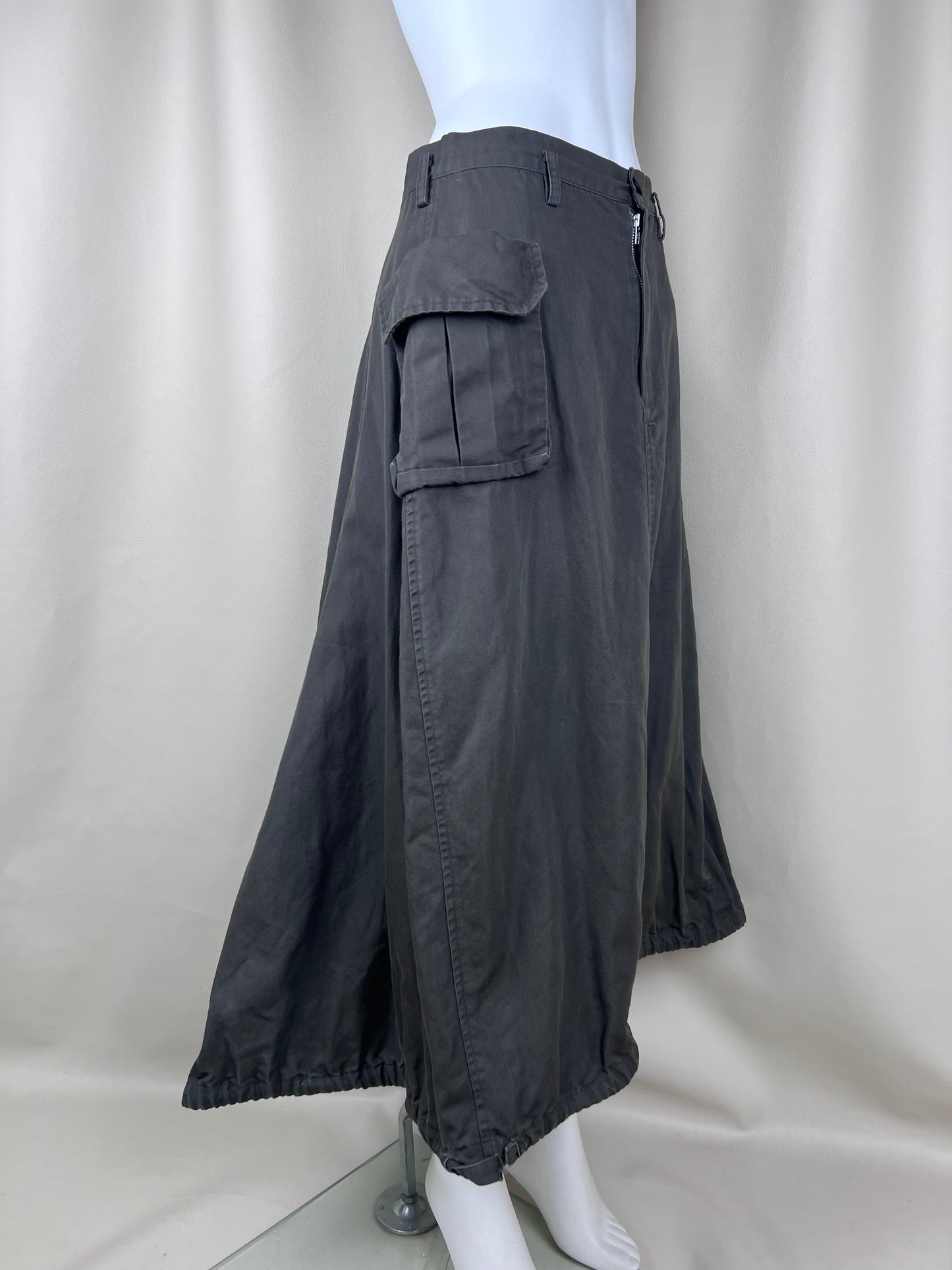 Yohji Yamamoto S/S 2019 cargo skirt