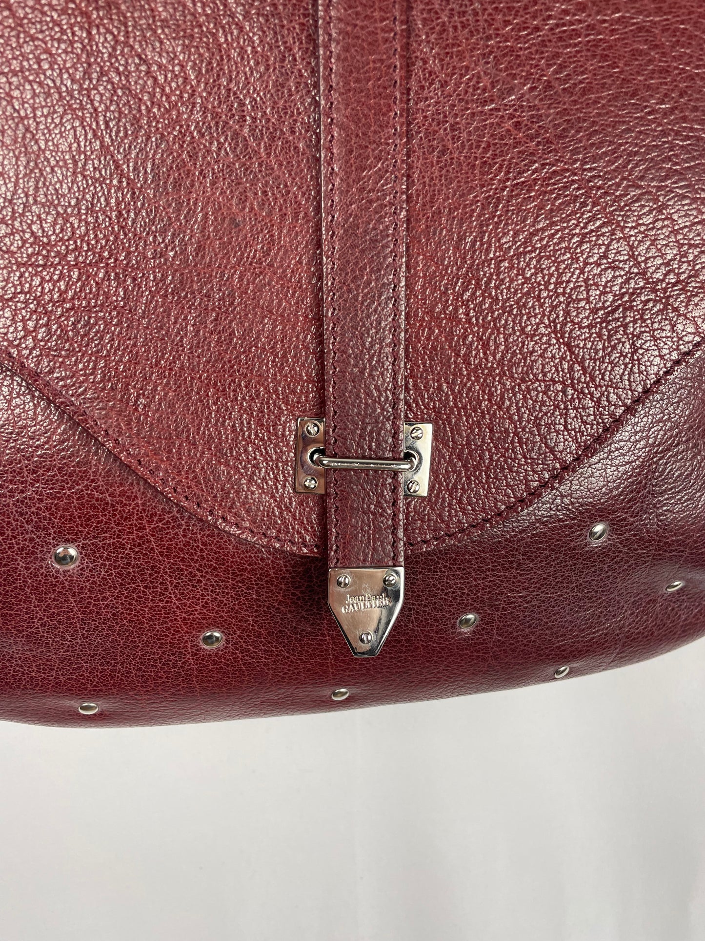 Jean Paul Gaultier Burgundy Bag