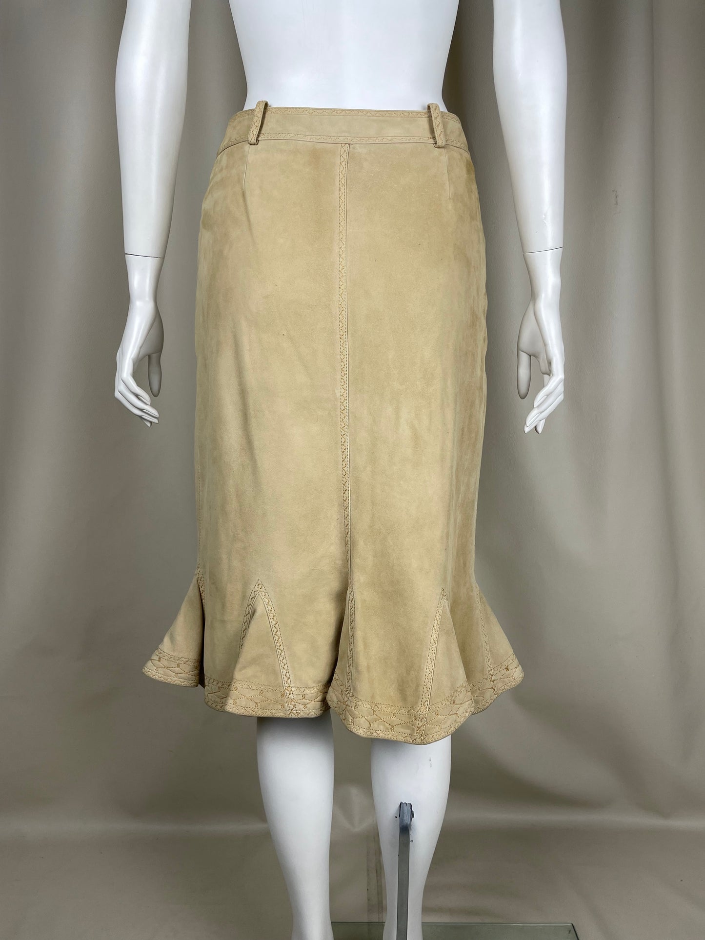 Dior by Galliano S/S 2005 Swede Skirt (L)