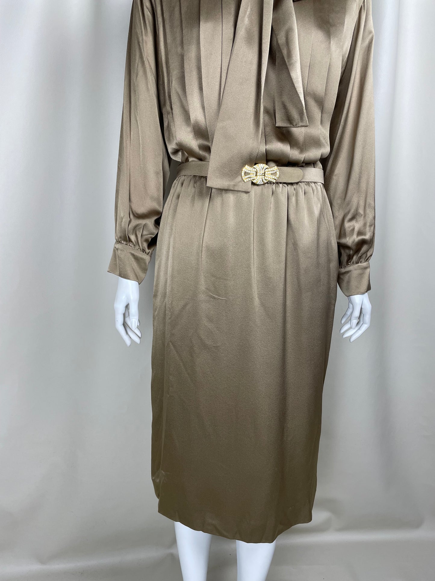 Christian Dior by Gianfranco Ferré Gold Dress (M)