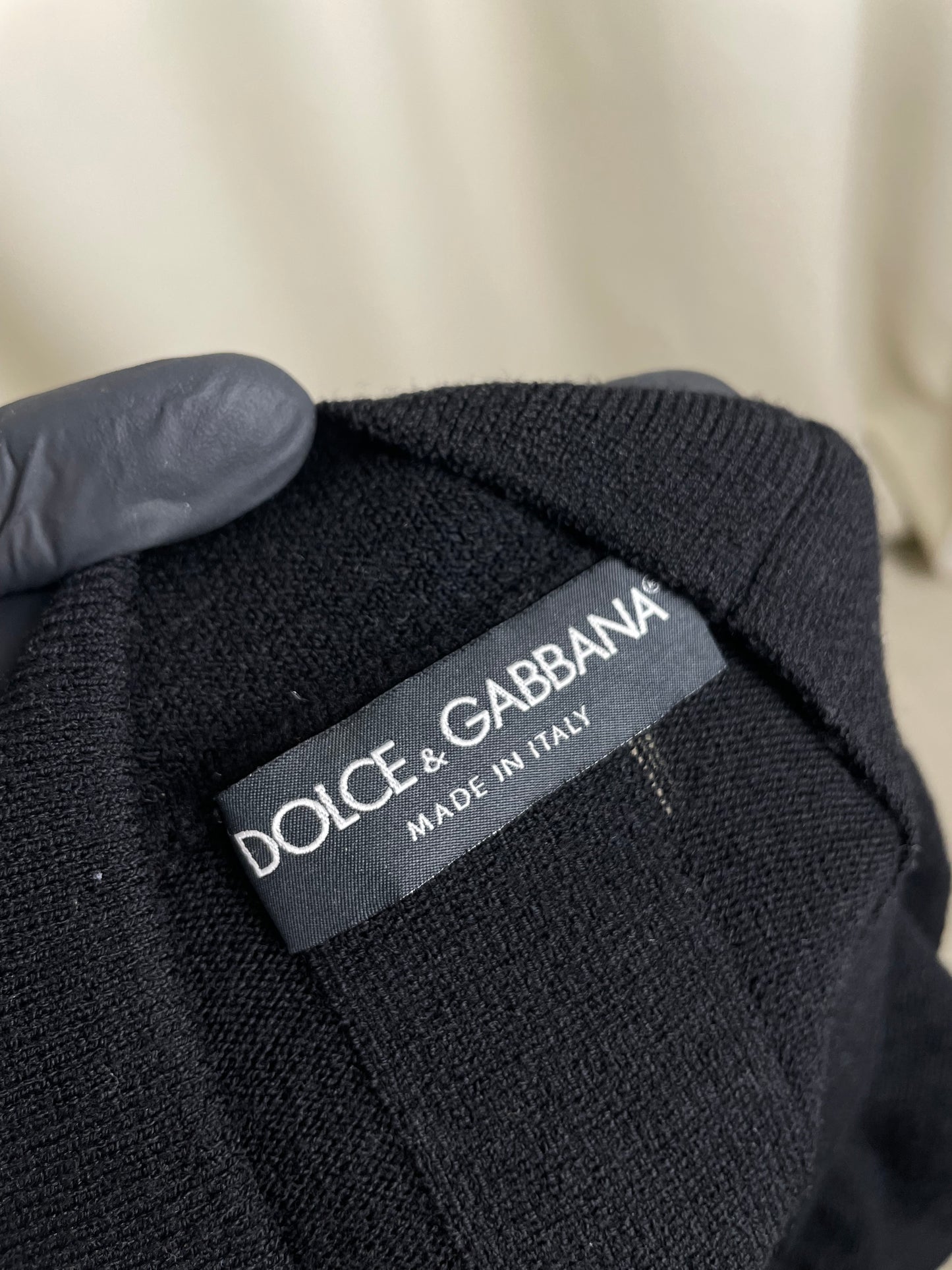 Dolce Gabbana Pleated Sweater (S)
