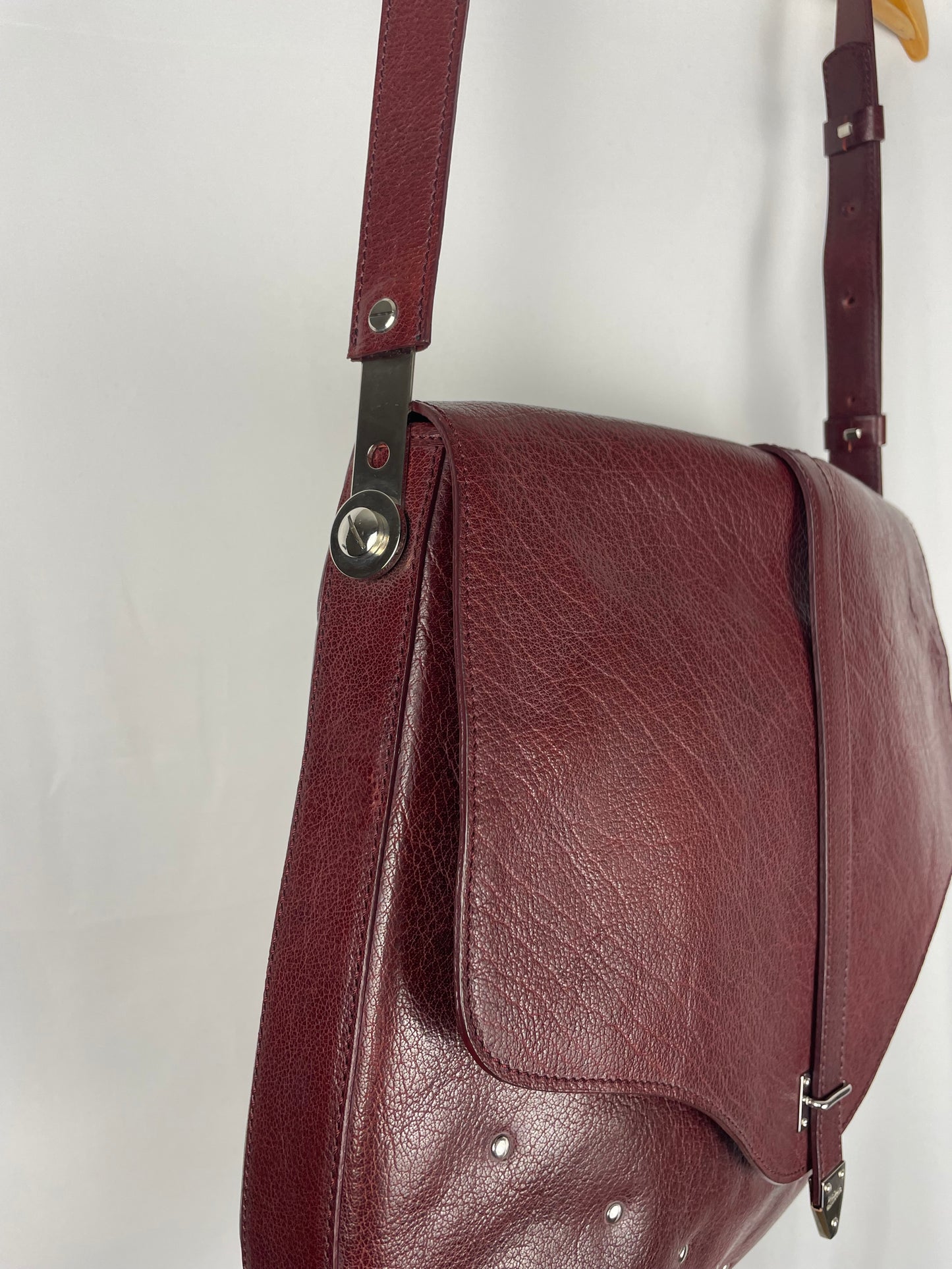 Jean Paul Gaultier Burgundy Bag