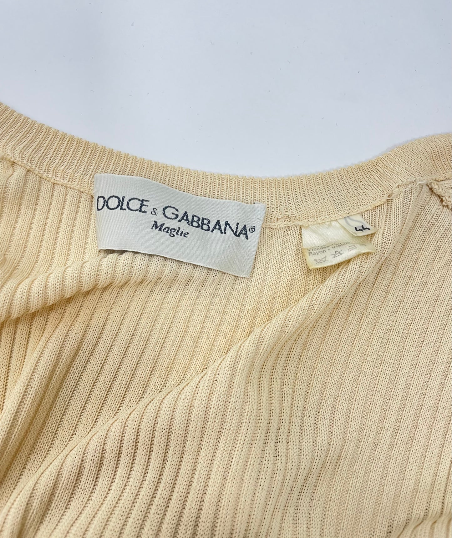 Dolce & Gabbana 1990’s Sleeveless Cardigan
