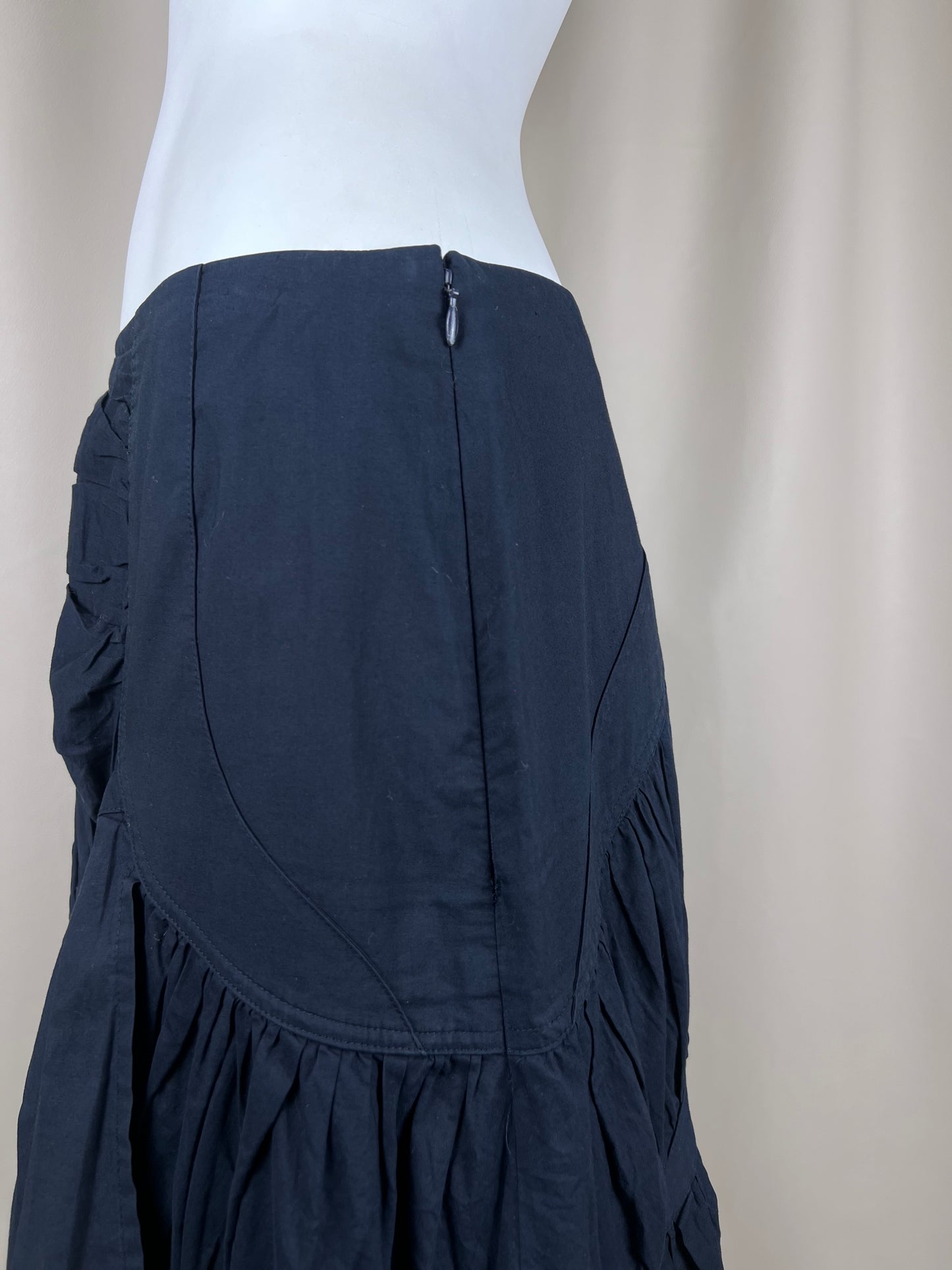 Issey Miyake mid 2000’s flared midi skirt (M)
