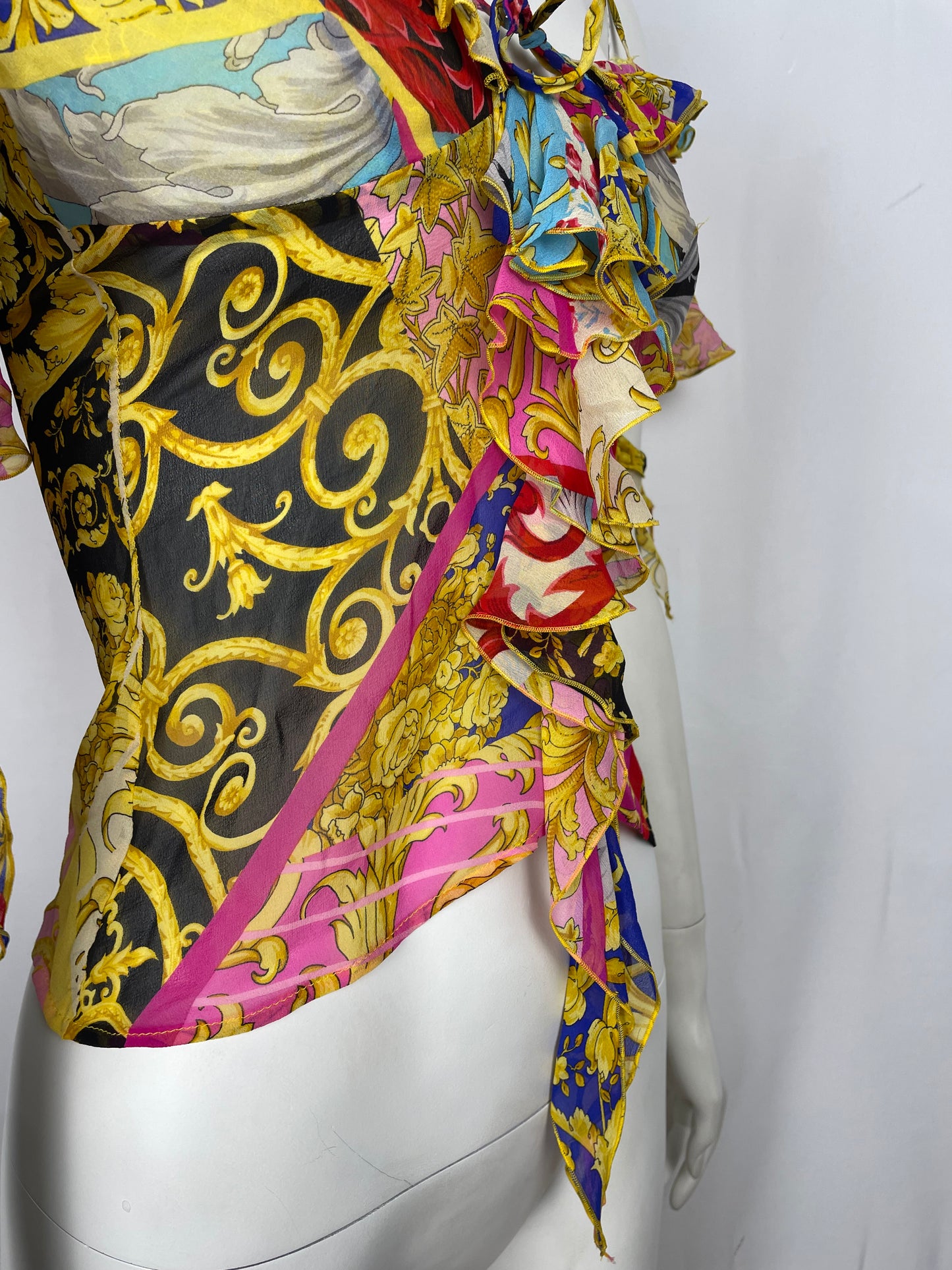 Gianni Versace Silk Top (S)