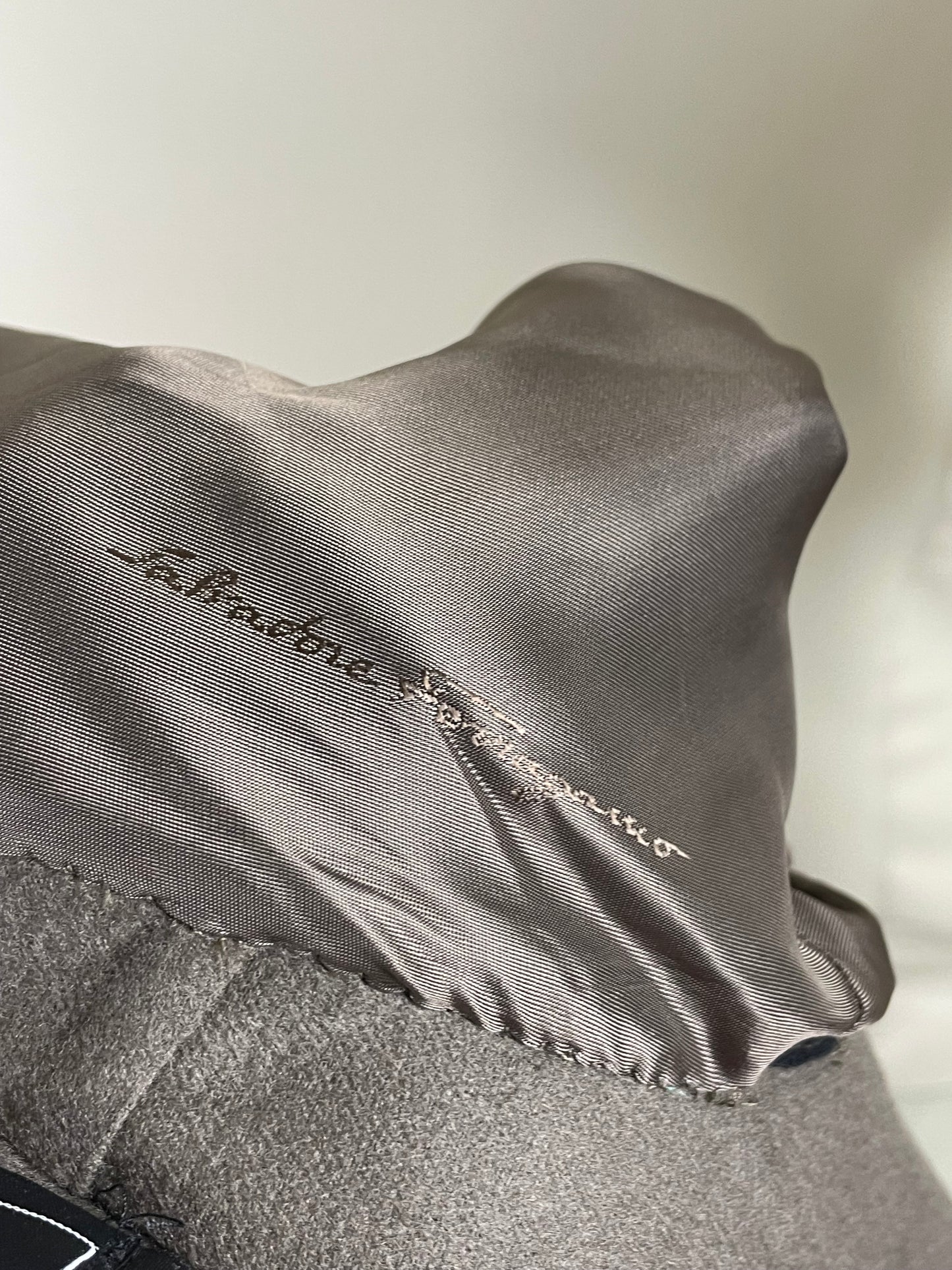 Ferragamo 2000’s Cashmere Perfecto Jacket (M)