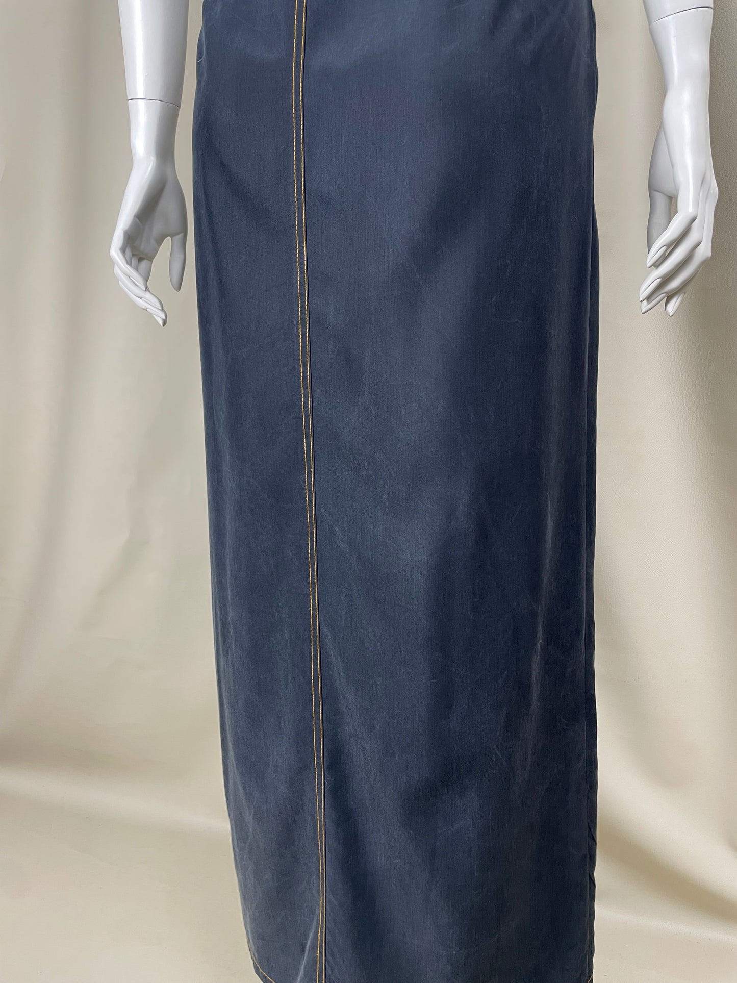 Jean Paul Gaultier Qipao Maxi Dress (M)