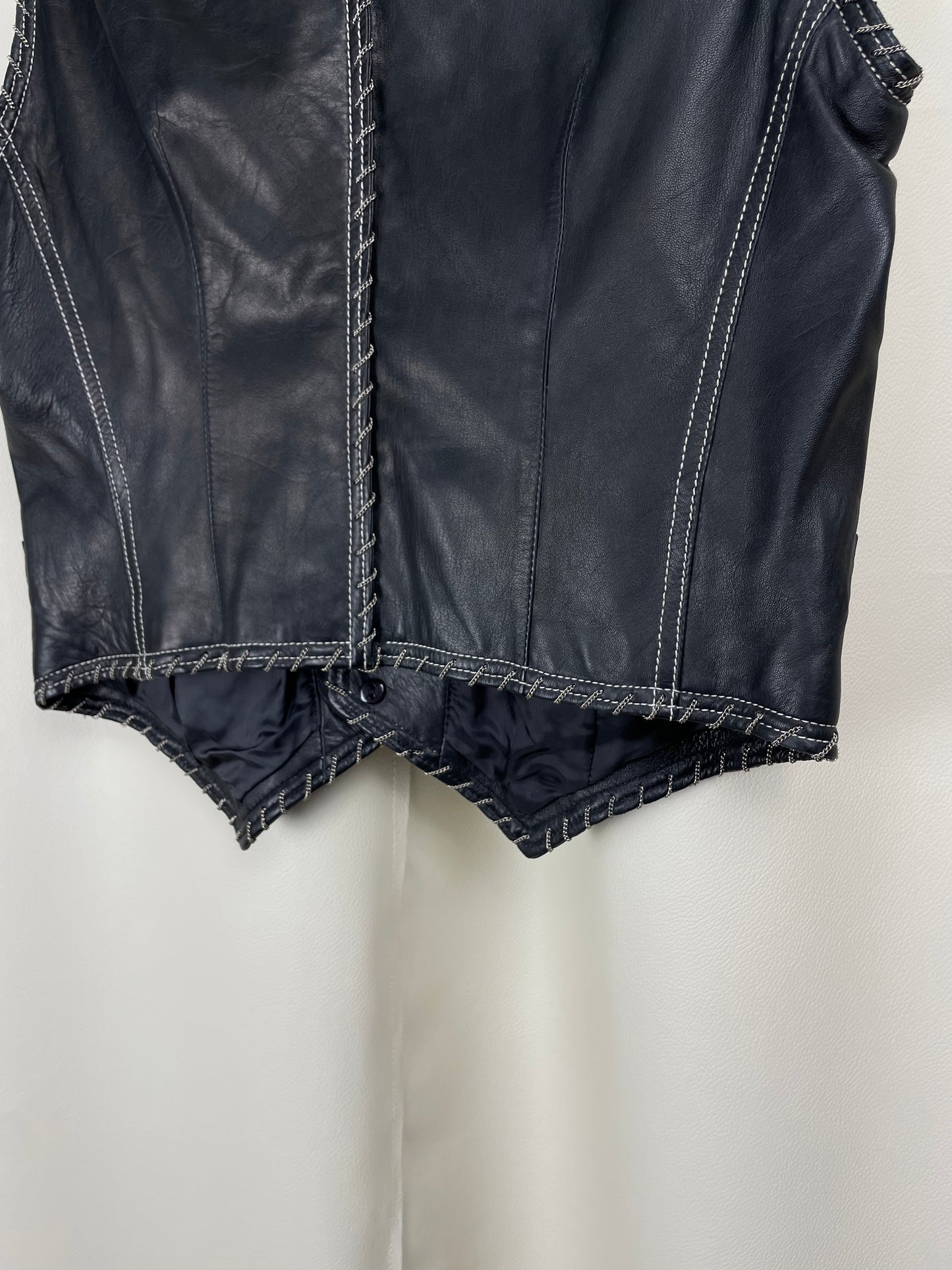 Gianni Versace F/W 1993 Men’s Leather Vest (M)