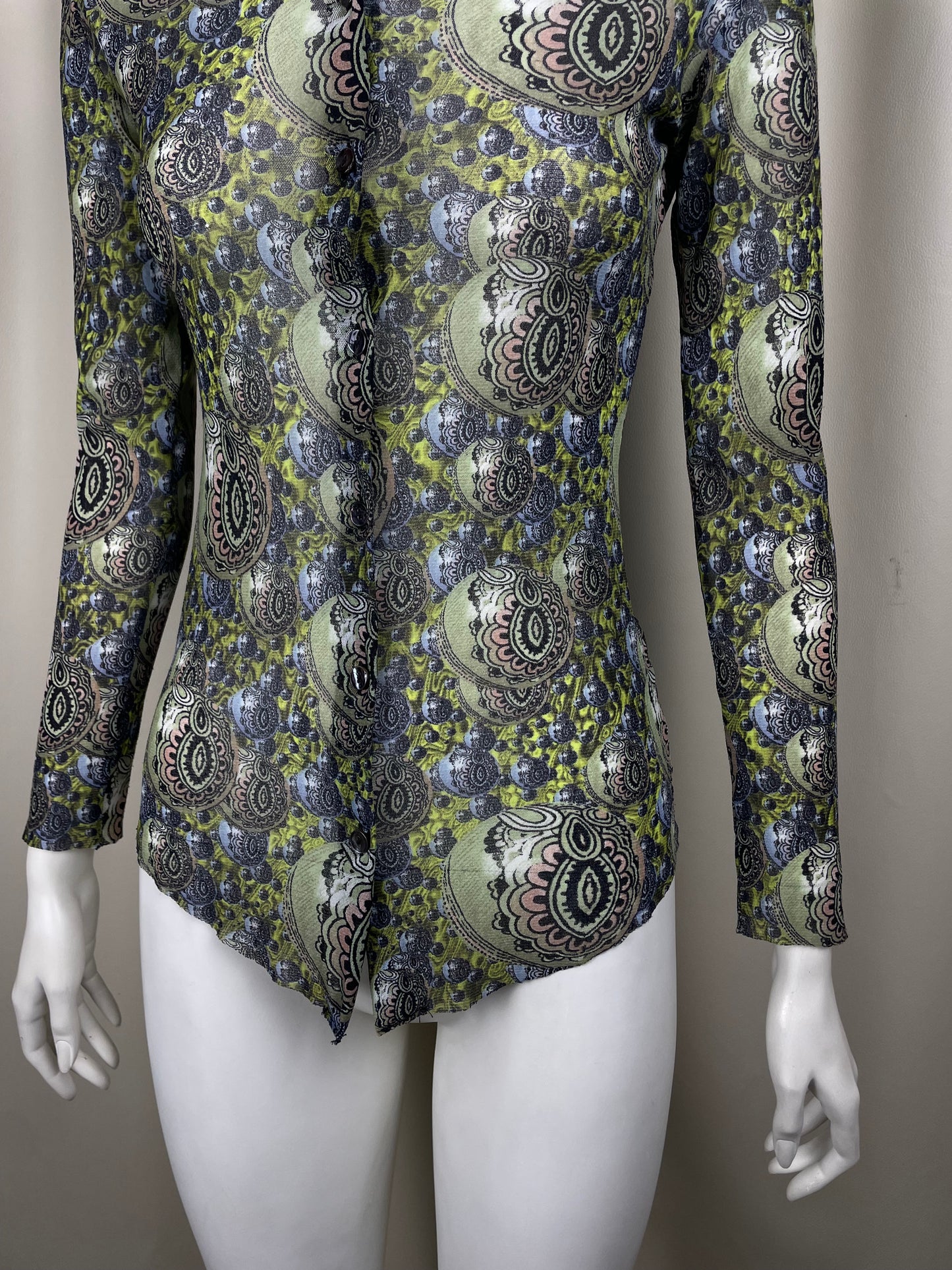Jean Paul Gaultier F/W 1996 Mesh Shirt (M)