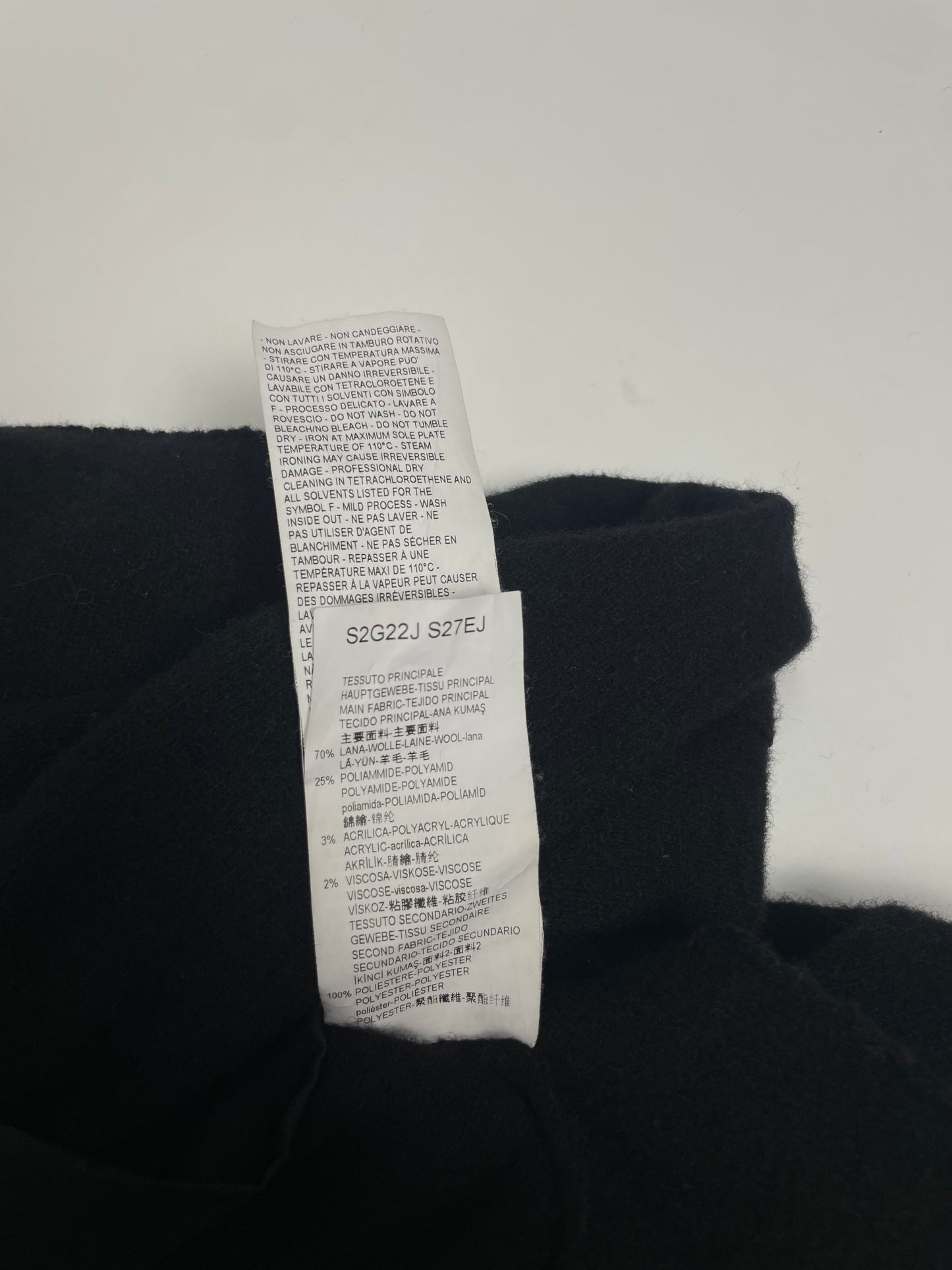 Armani 2000’s Wool Double Breasted Jacket