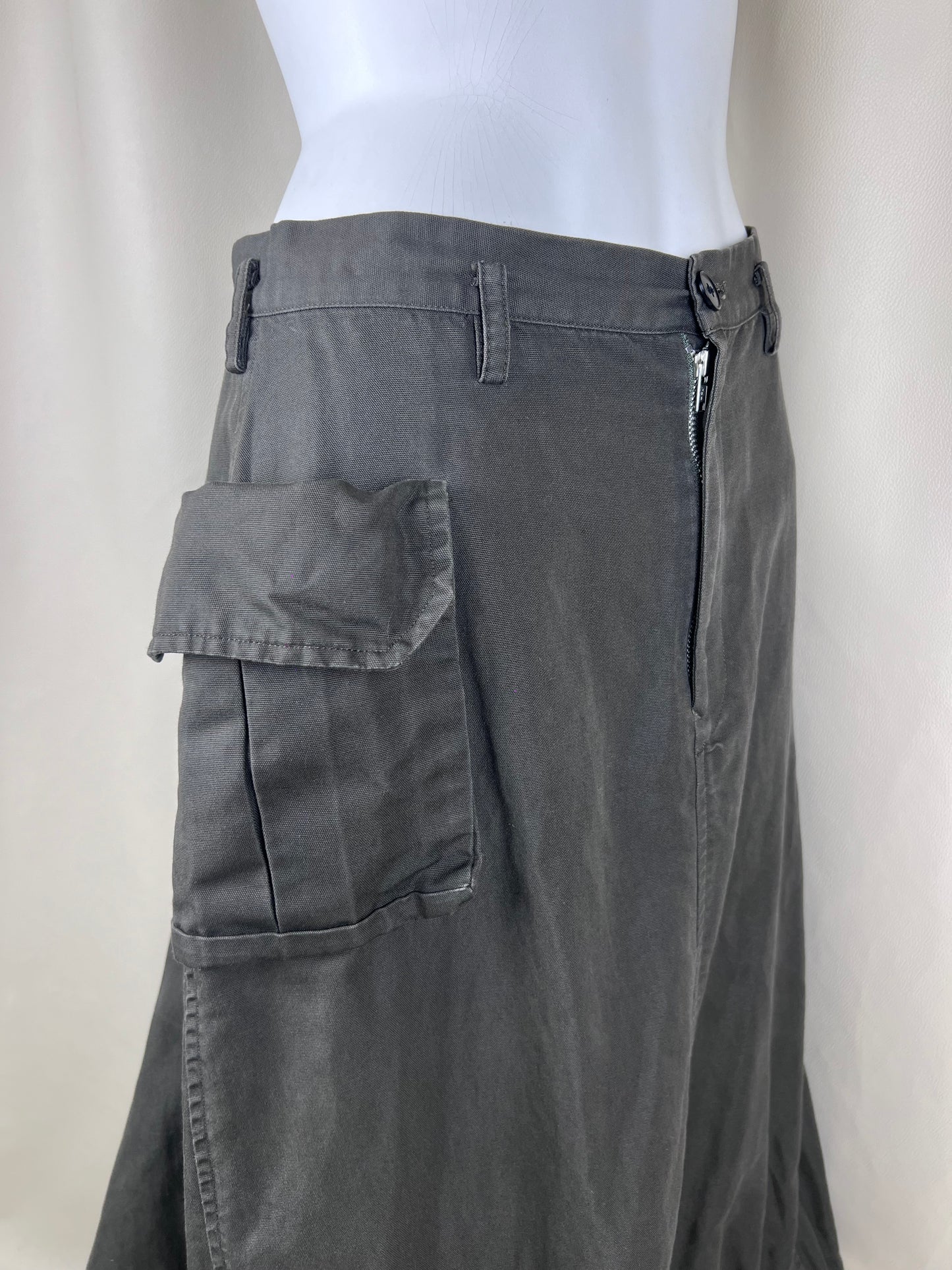 Yohji Yamamoto S/S 2019 cargo skirt