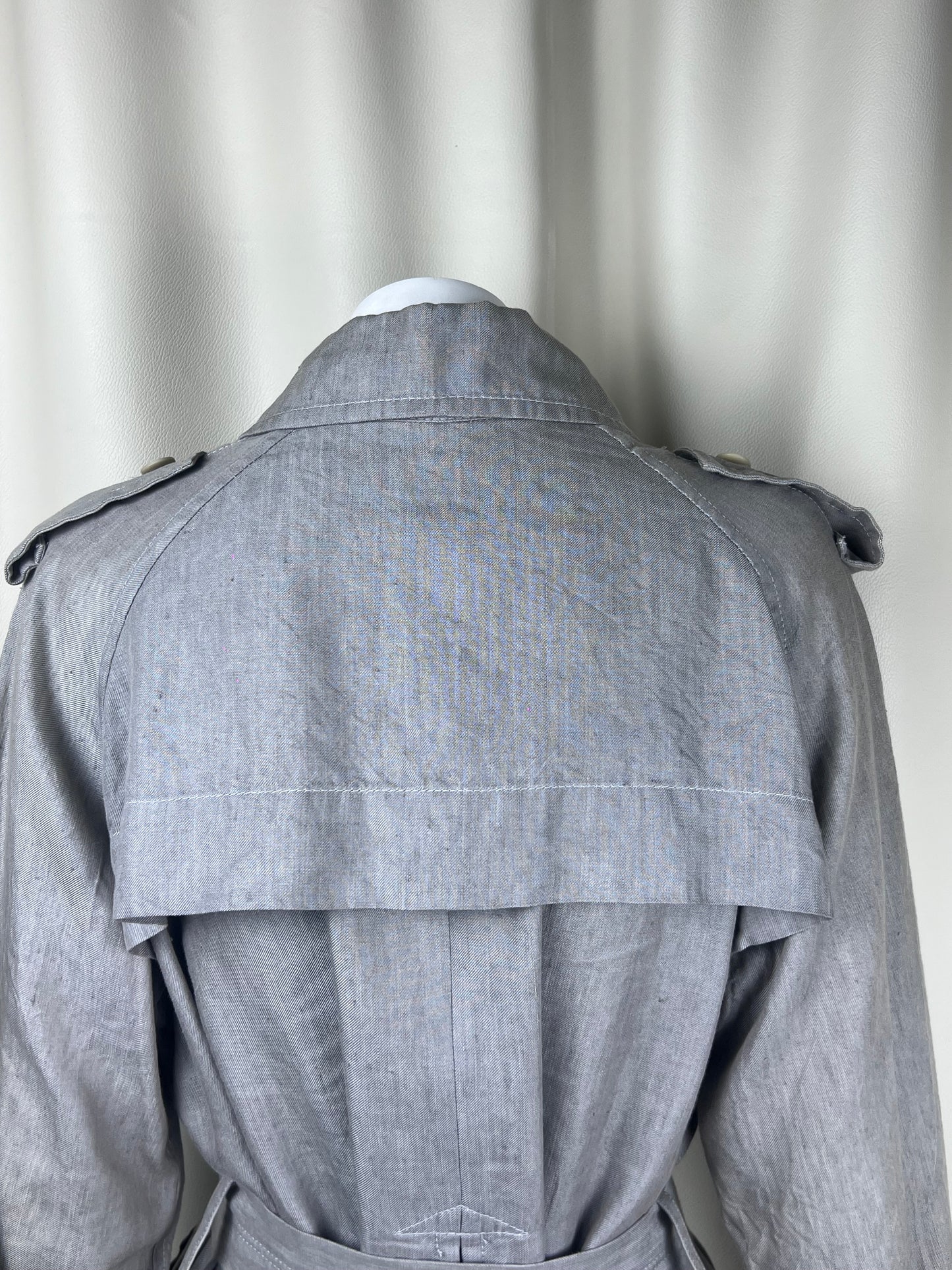 Yohji Yamamoto Y’s A/W 2013 linen trench coat (L)