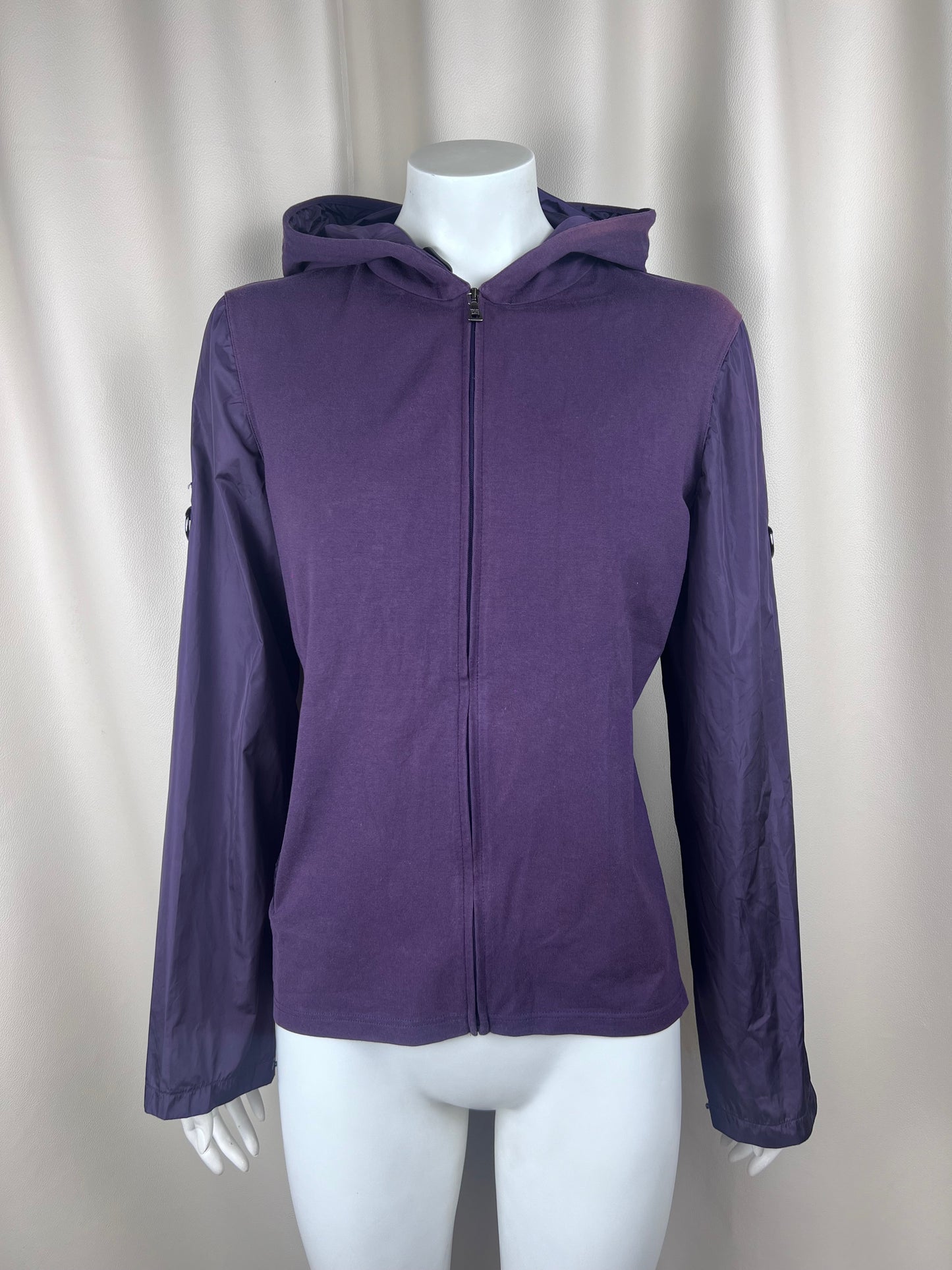 Prada 1990’s purple zip up jacket (M)