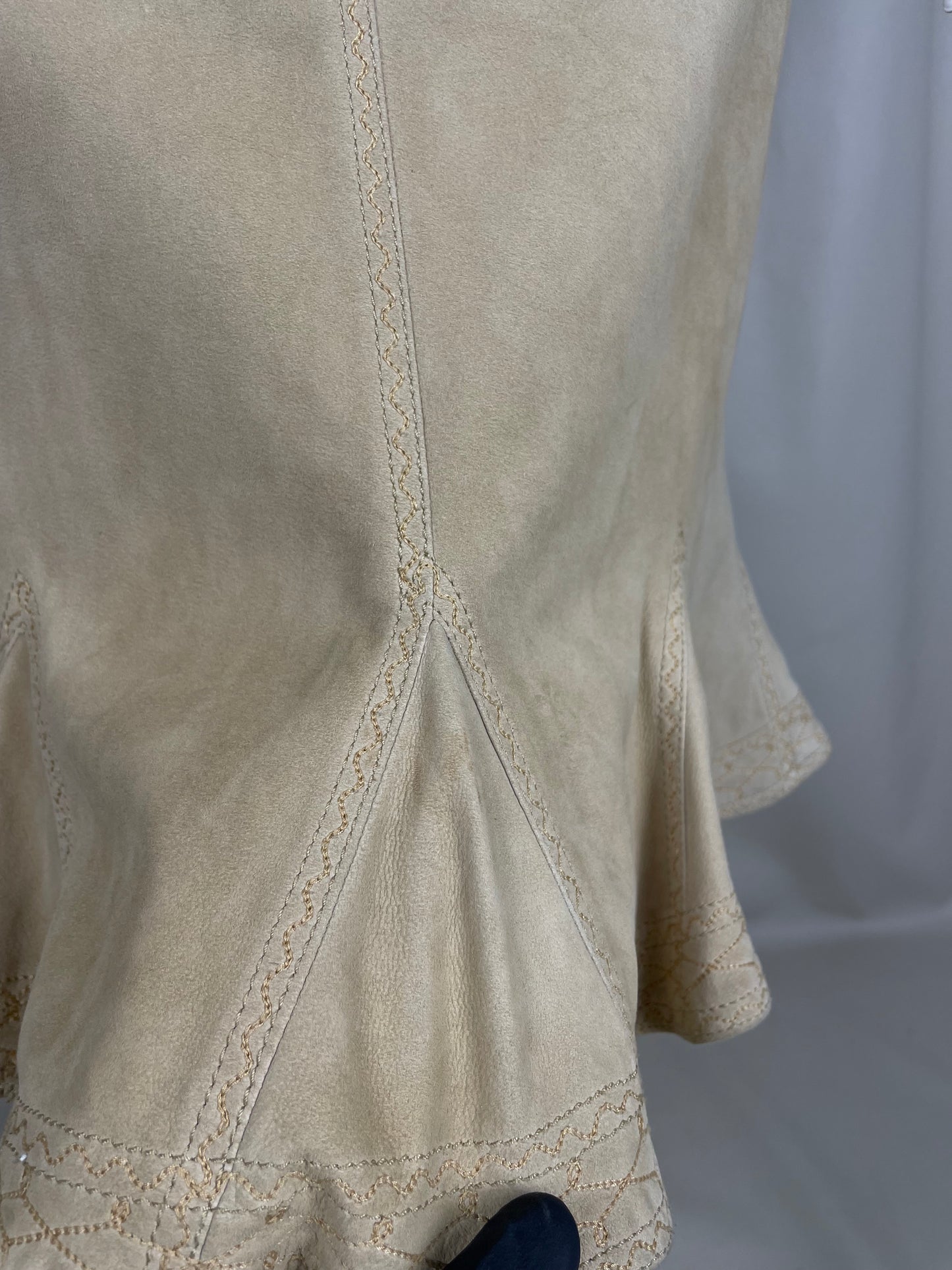 Dior by Galliano S/S 2005 Swede Skirt (L)