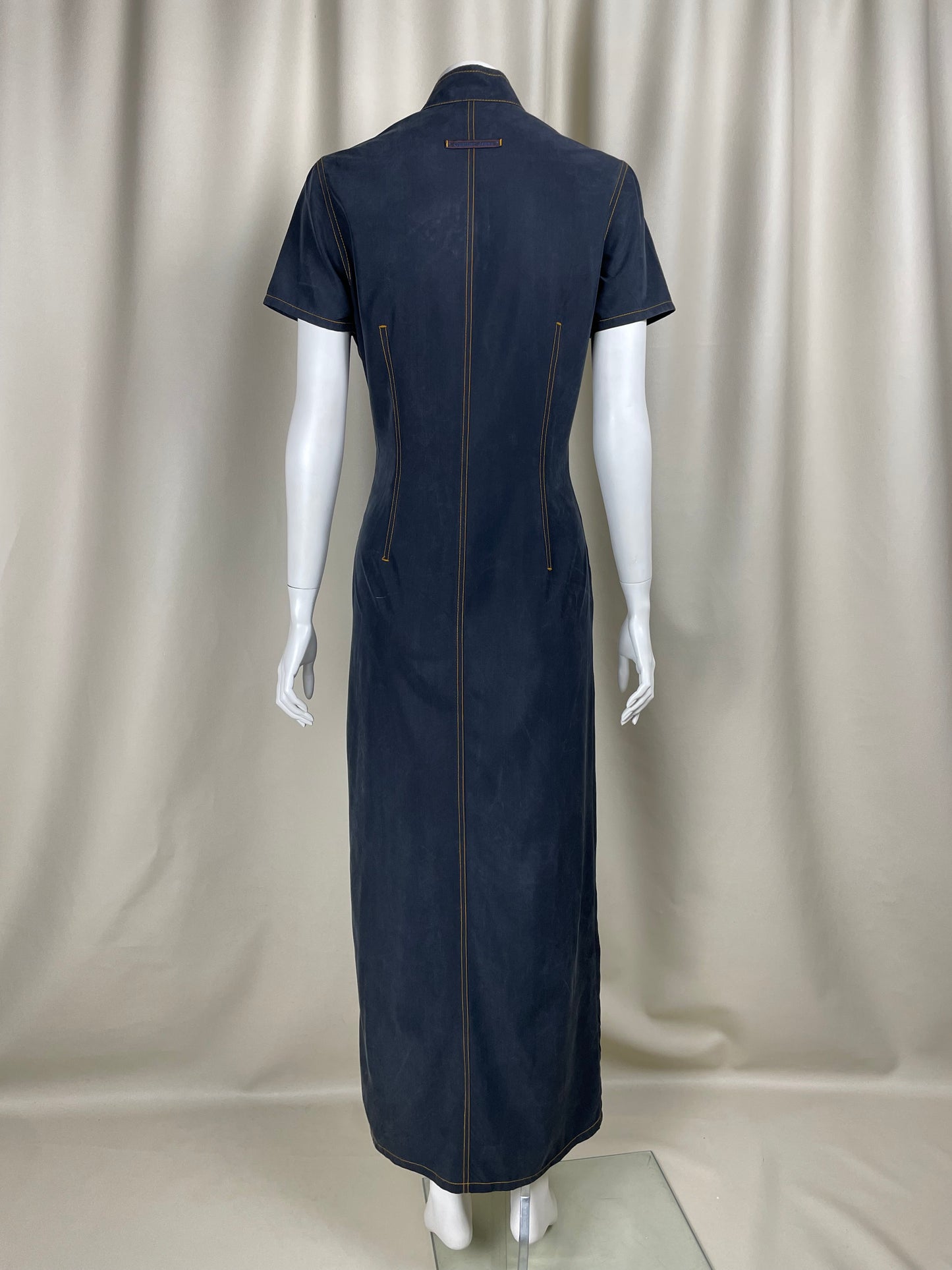 Jean Paul Gaultier Qipao Maxi Dress (M)