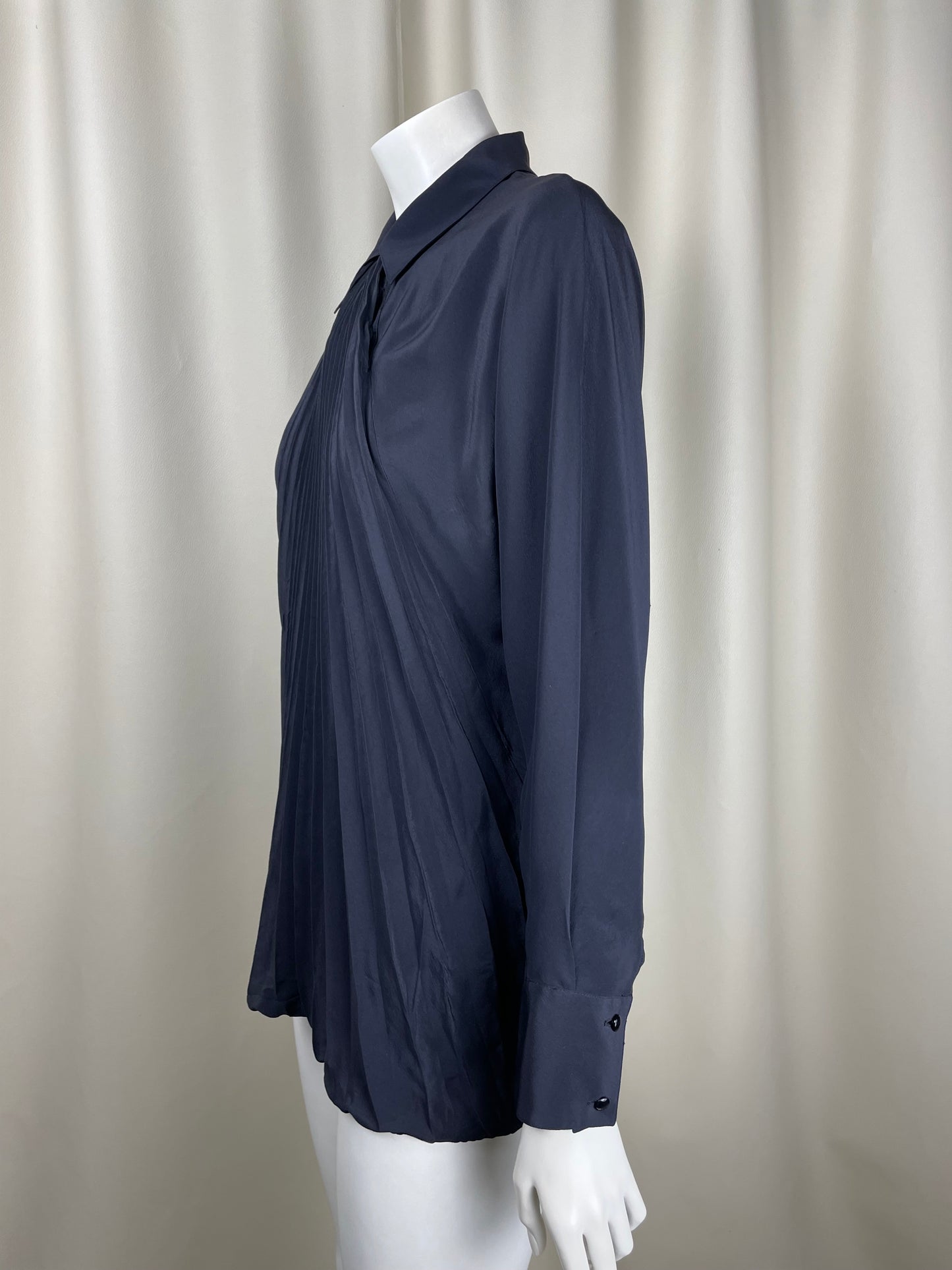 Gianni Versace 90’s Pleated Shirt (L)