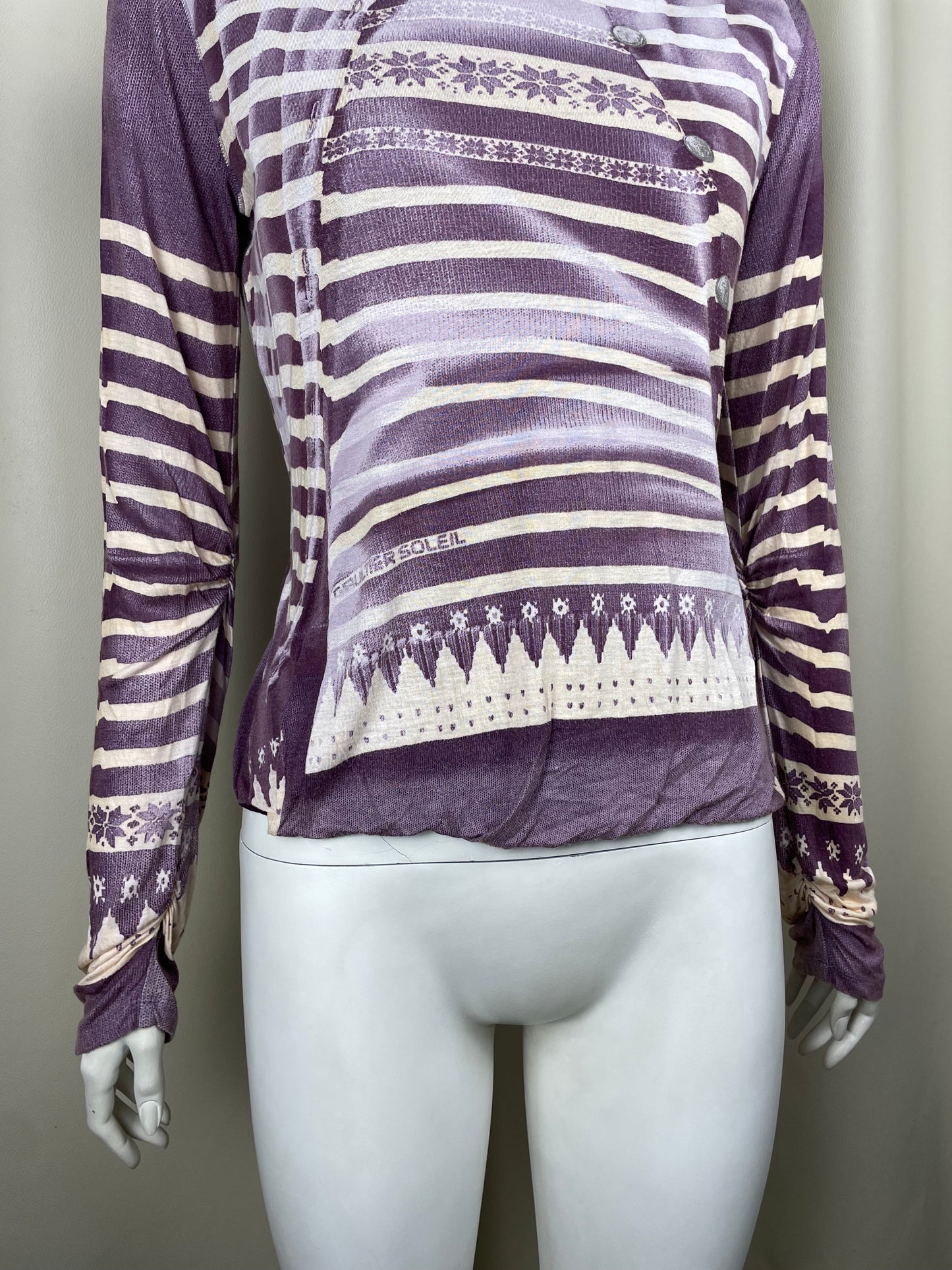 Jean Paul Gaultier 1990’s Trompe L’oeil turtleneck Sweater (M)
