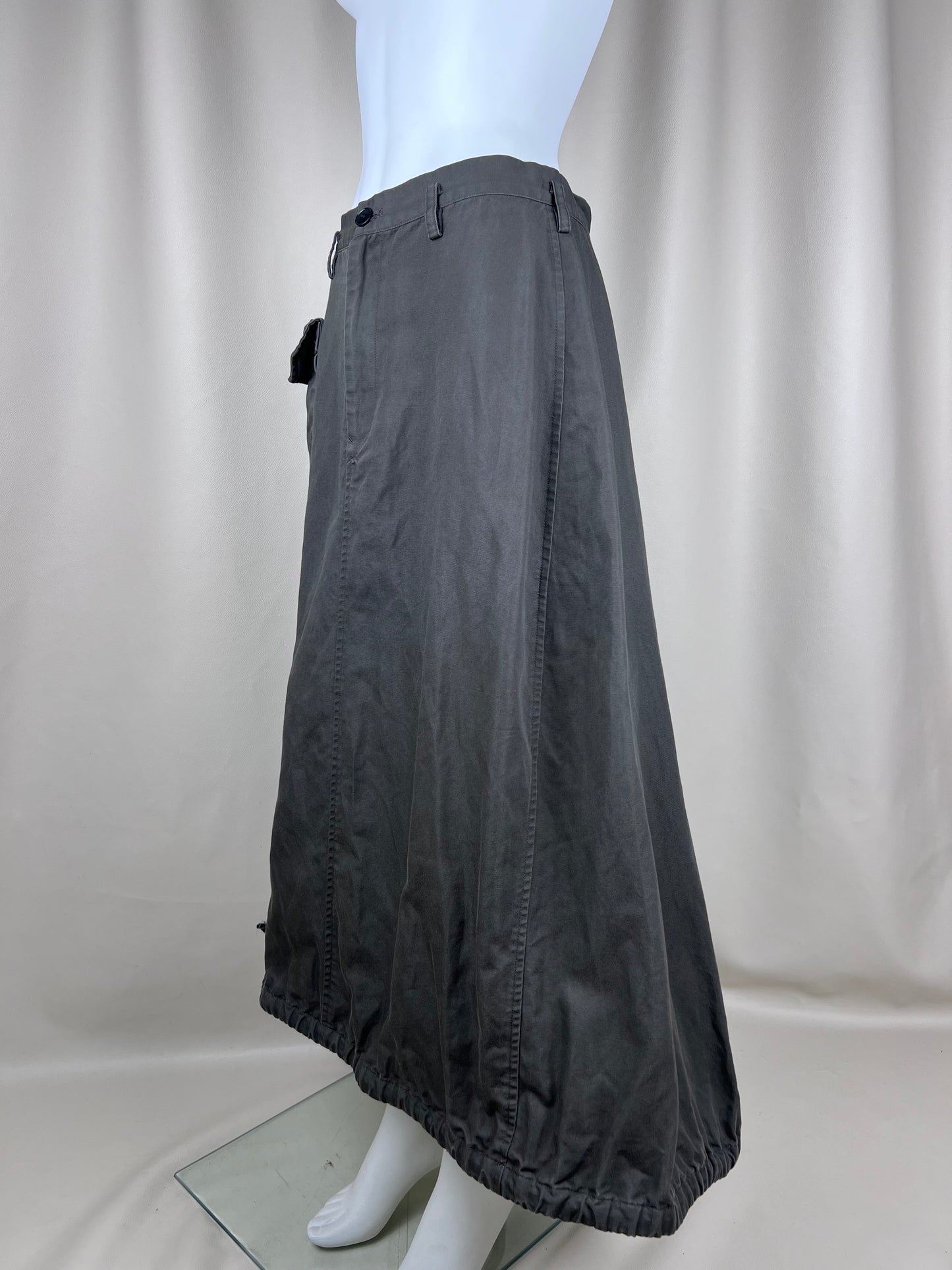 Yohji Yamamoto S/S 2019 cargo skirt