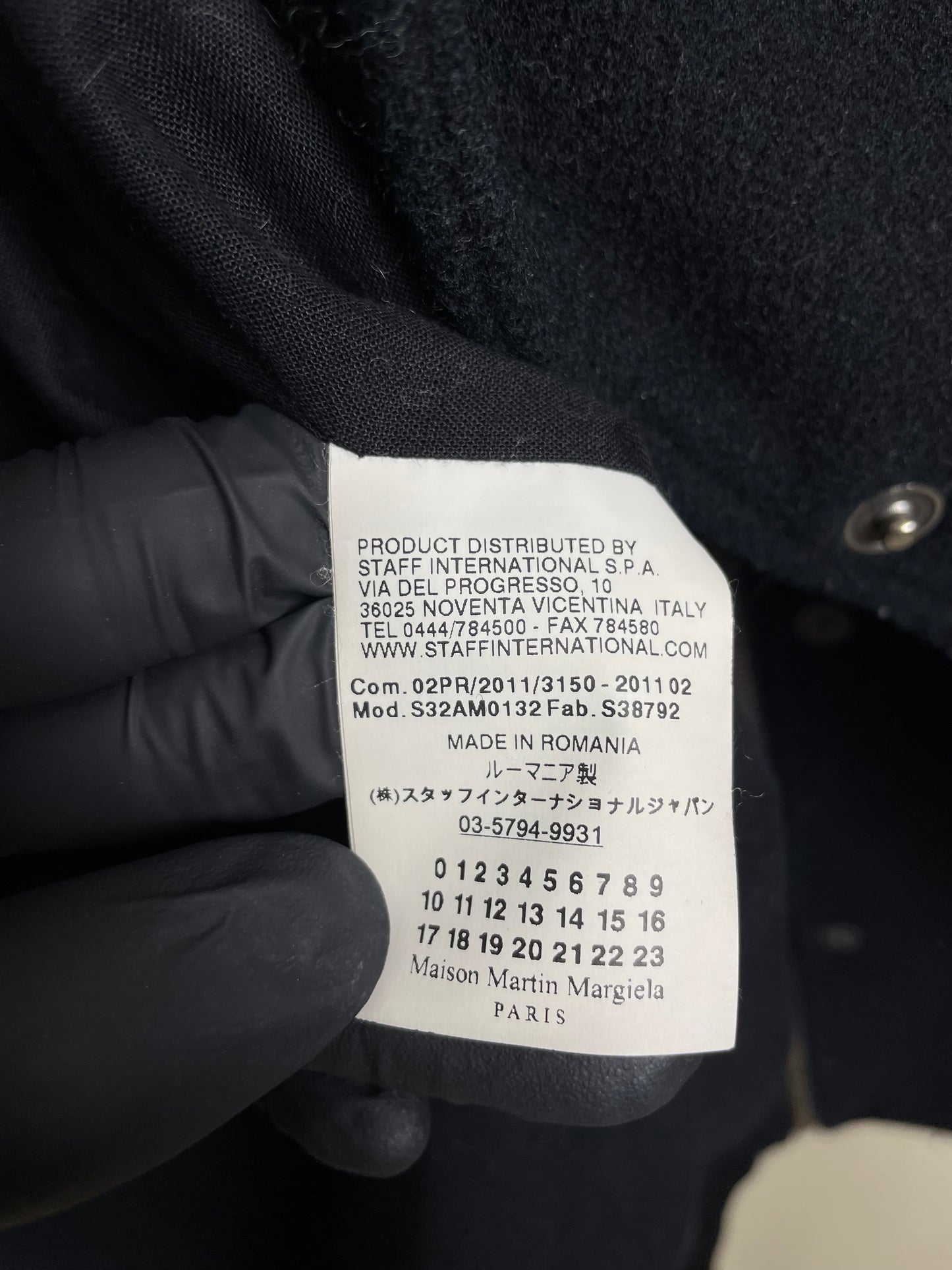 Maison Margiela F/W 2012 Men’s Coat (S)