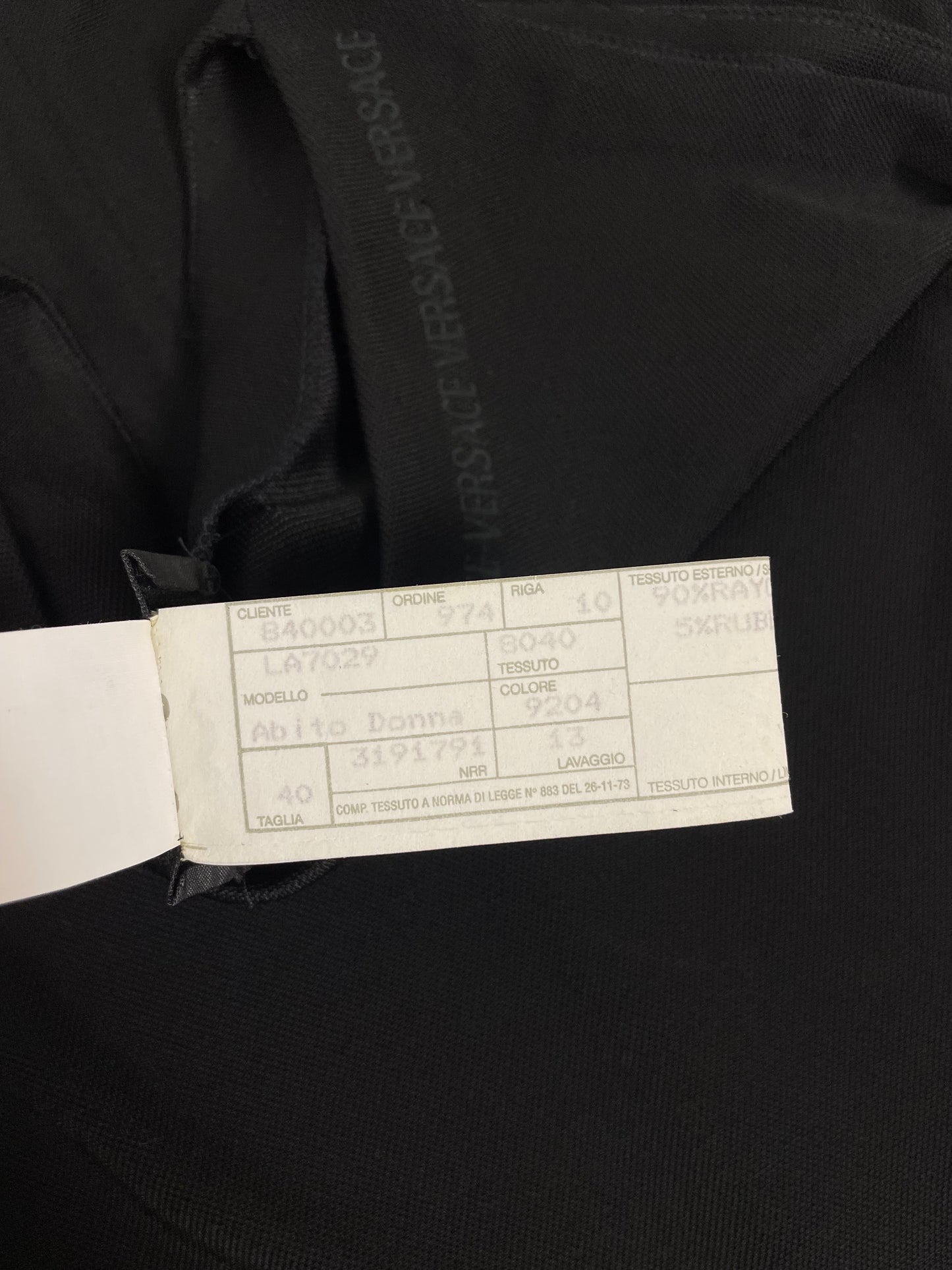 Gianni Versace early 2000’s knit maxi dress logo.