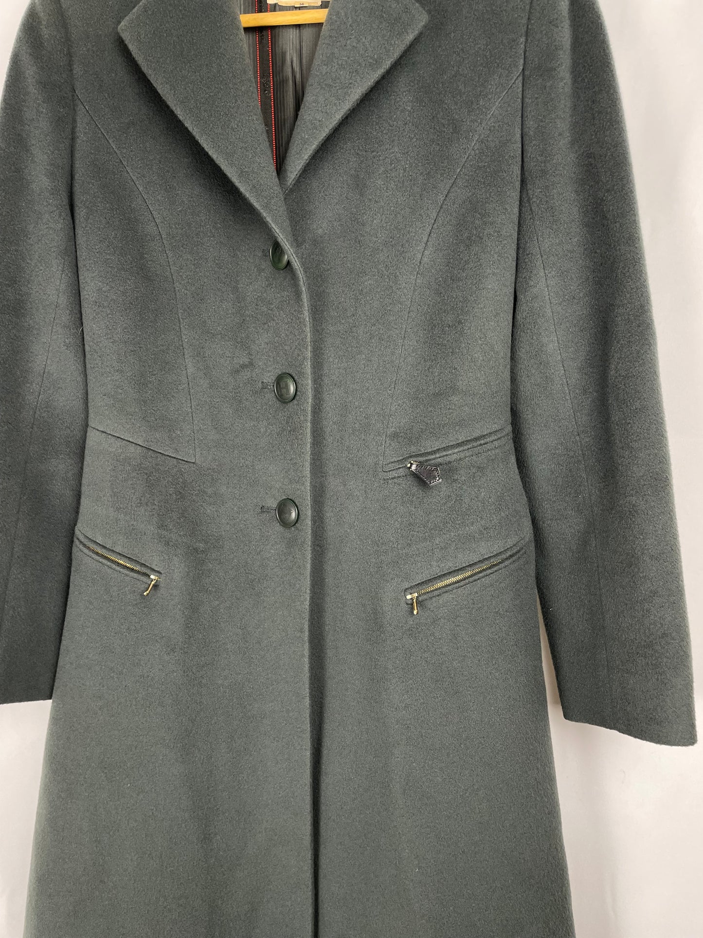 Hermès 1990’s Cashmere & Wool Coat (36FR)