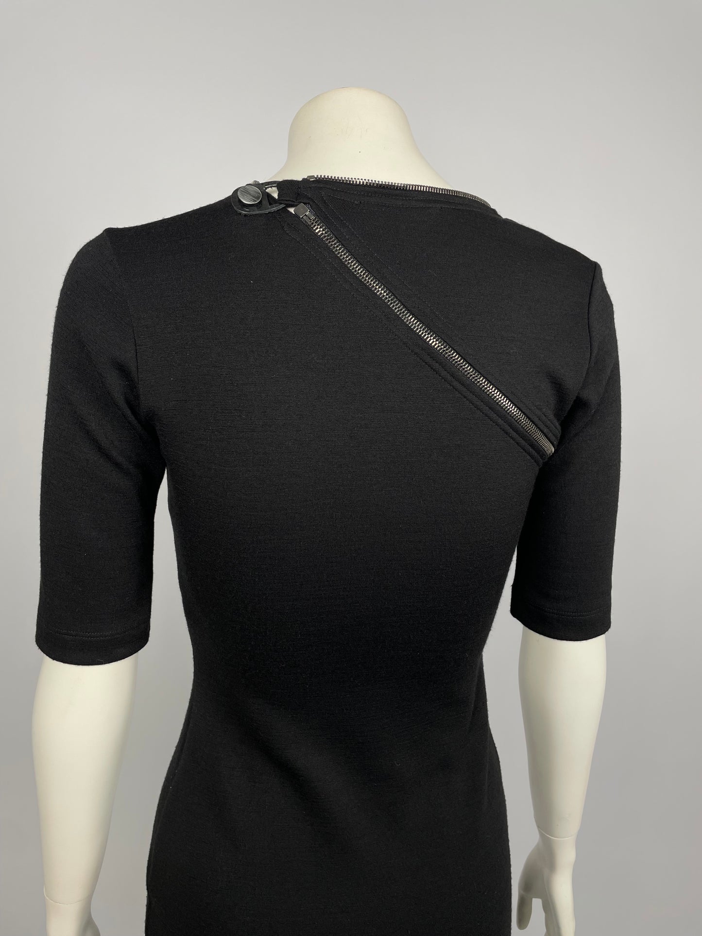 Plein Sud Asymmetrical Zipper Dress